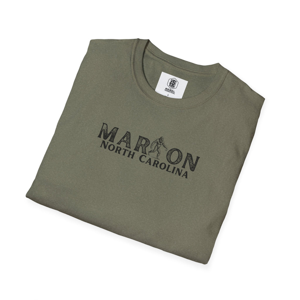Marion North Carolina Bigfoot T-Shirt – Unisex Softstyle Tee