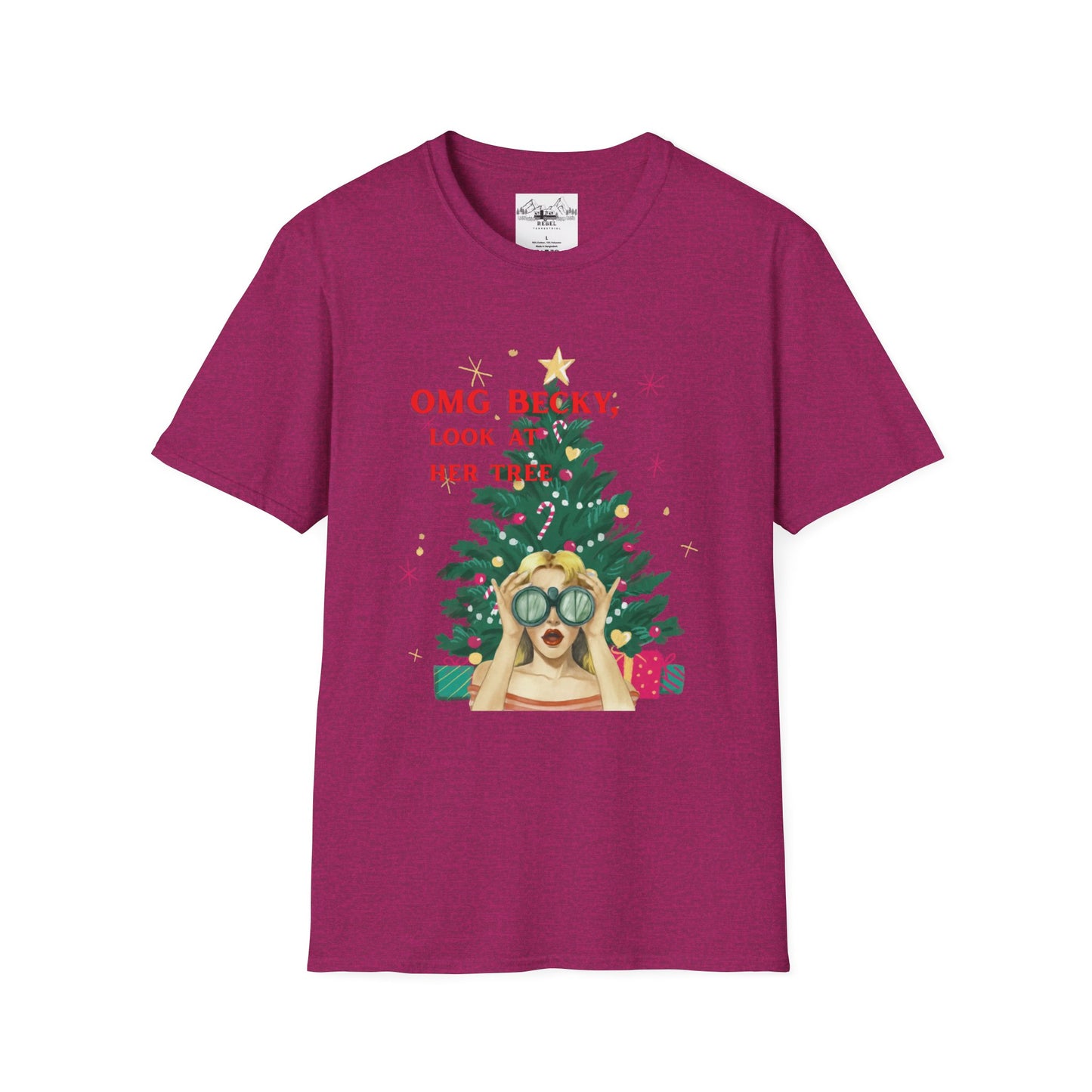 OMG Becky, Look at Her Tree - Vintage Holiday Rap Tee