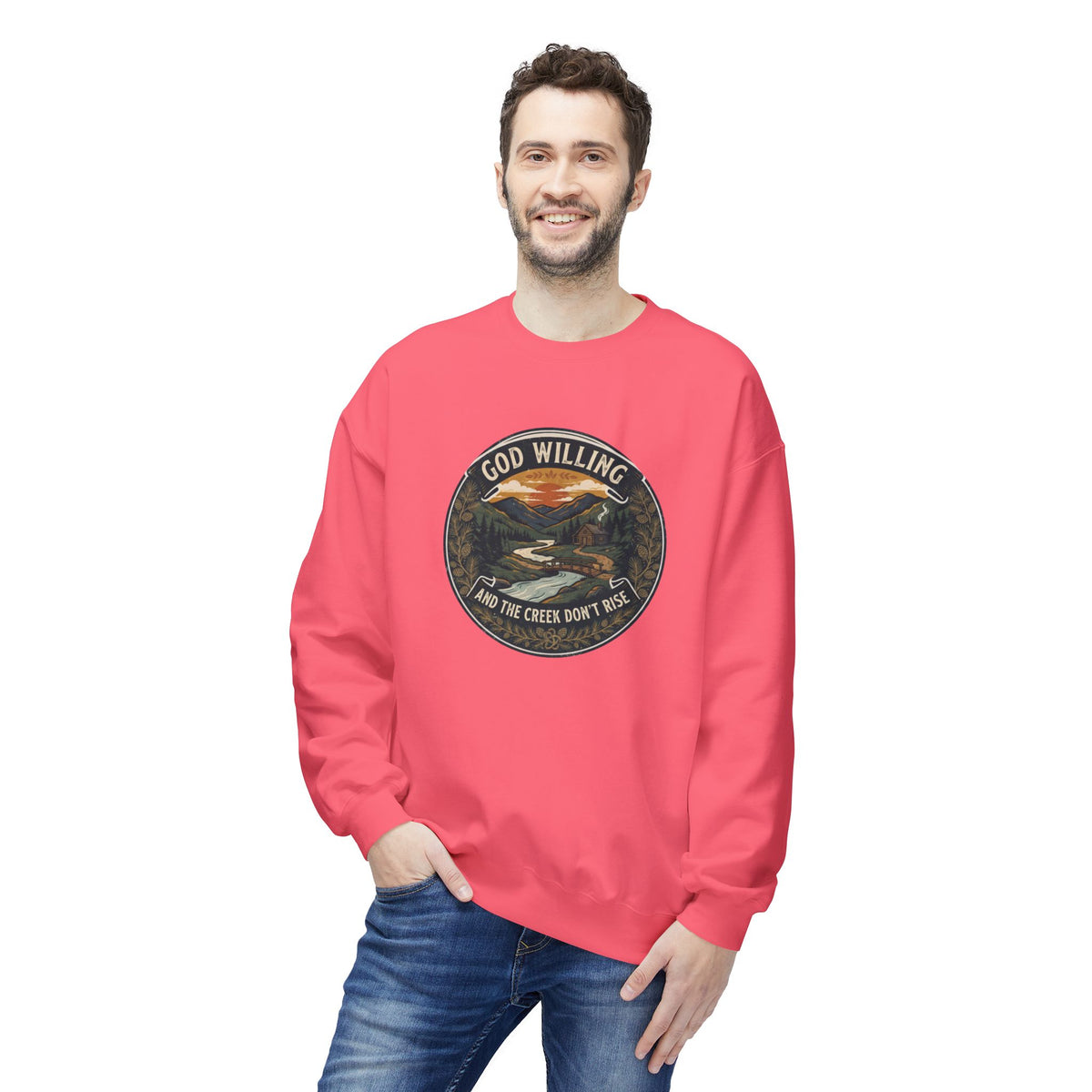 Creek Don't Rise Appalachian Motto Sweatshirt