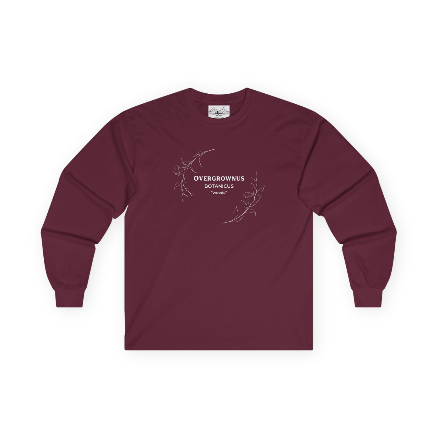 Botanics Long Sleeve Tee - Overgrownus Design for Nature Lovers