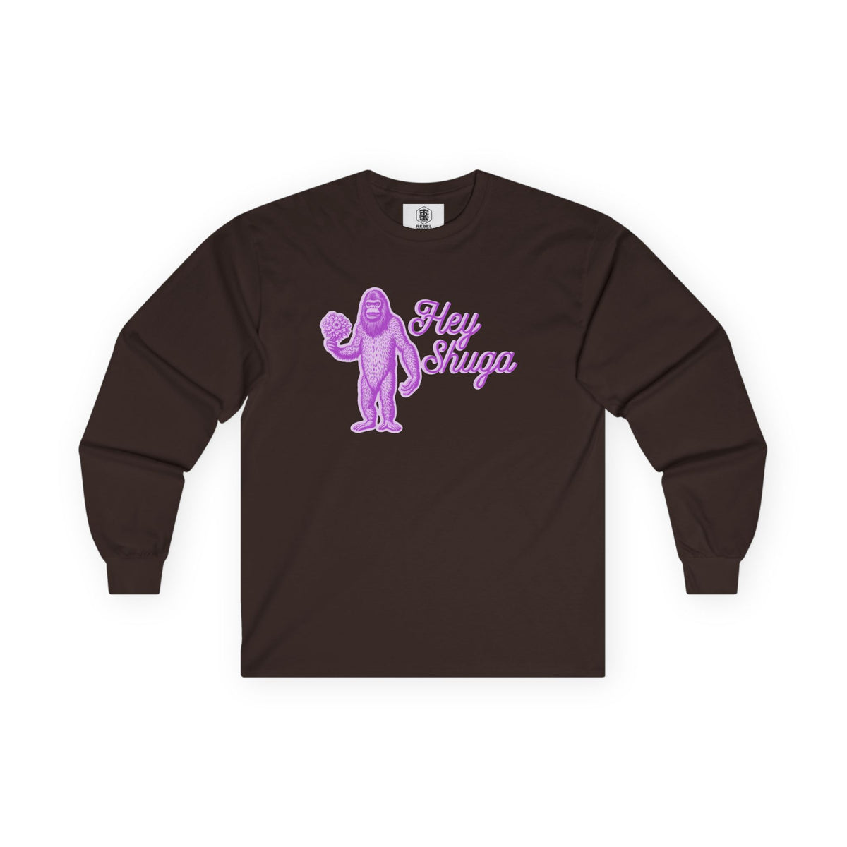 Hey Shuga Bigfoot Unisex Long Sleeve Tee