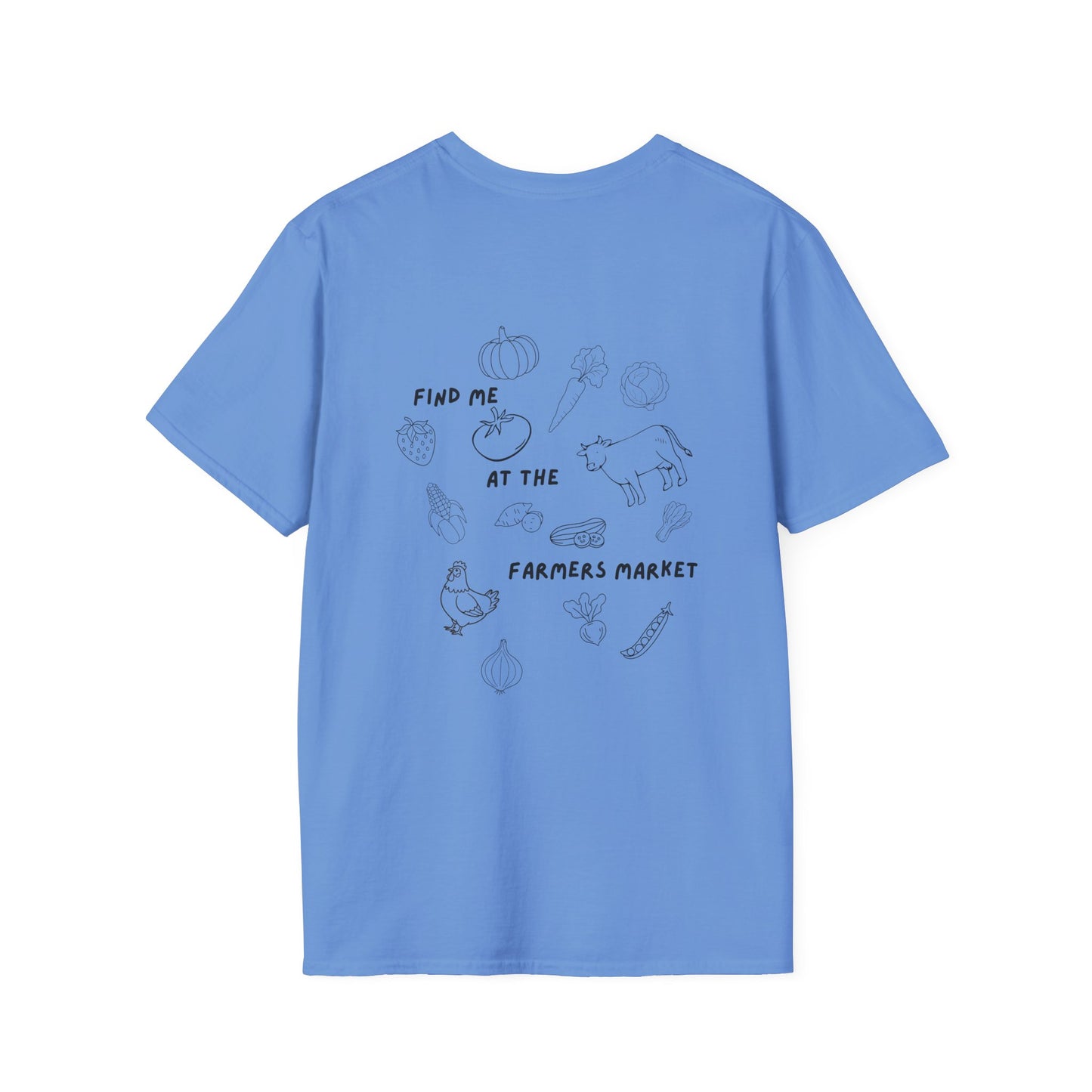 NC Farmers of the Foothills "Find Me at the Farmers Market" Graphic T-Shirt