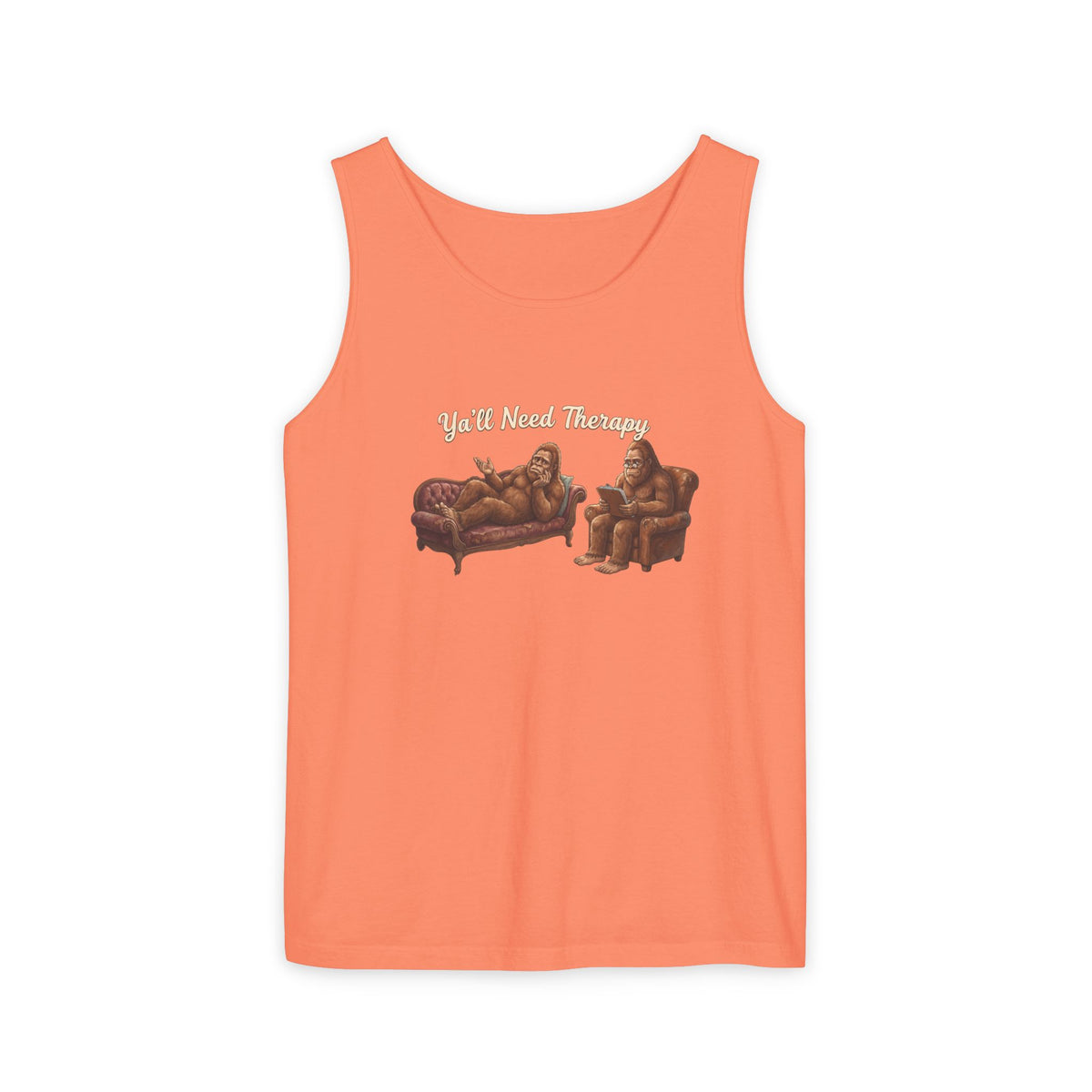 Y’all Need Therapy Bigfoot Tank Top