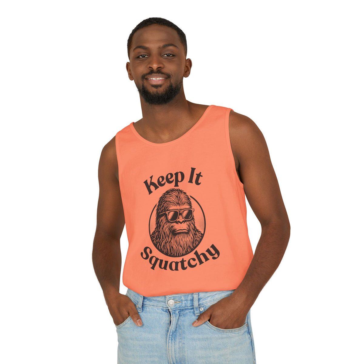 Keep It Squatchy Bigfoot Unisex Tank Top