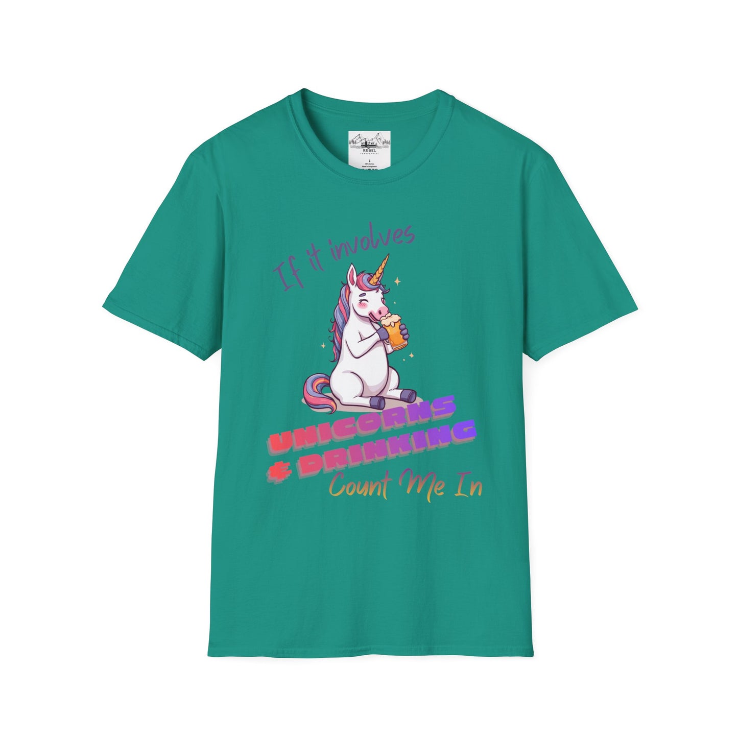 Unicorns & Drinking Graphic Tee