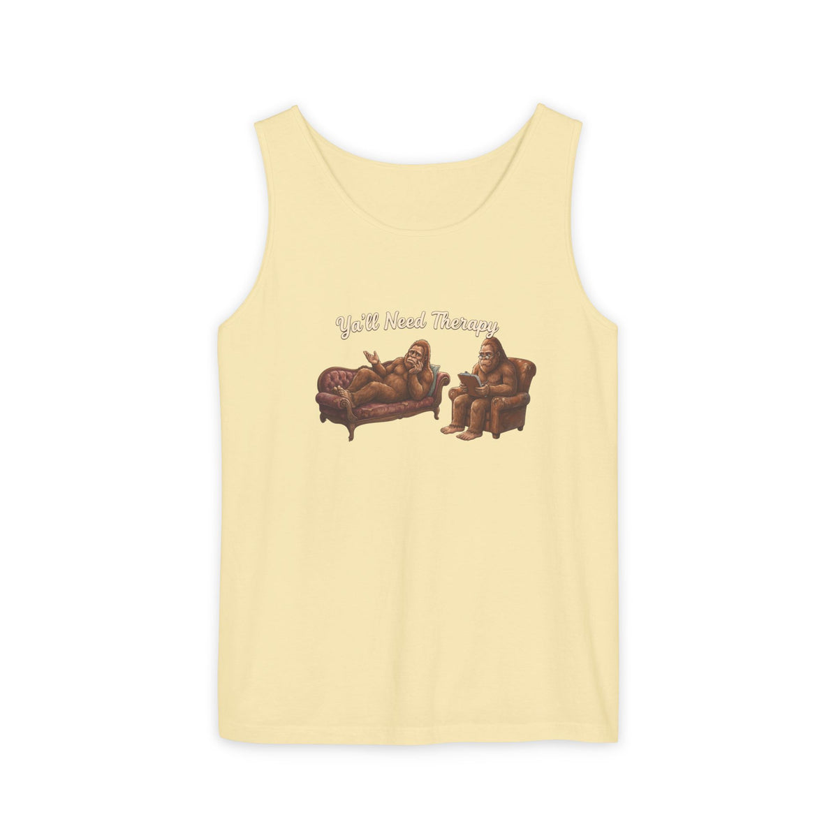Y’all Need Therapy Bigfoot Tank Top