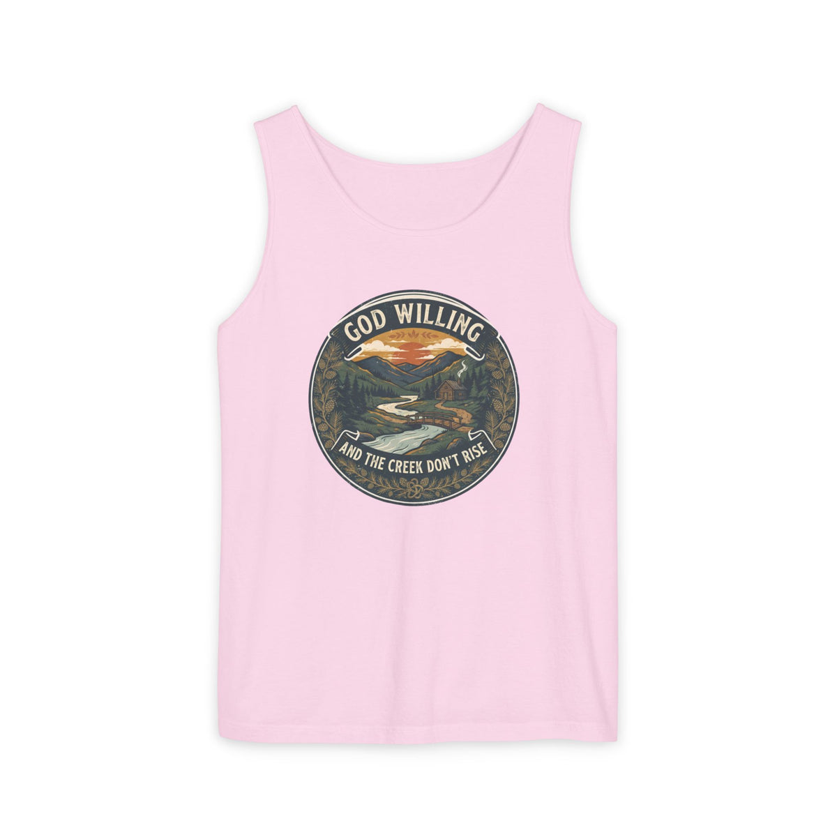 Creek Don't Rise Appalachian Motto Tank Top