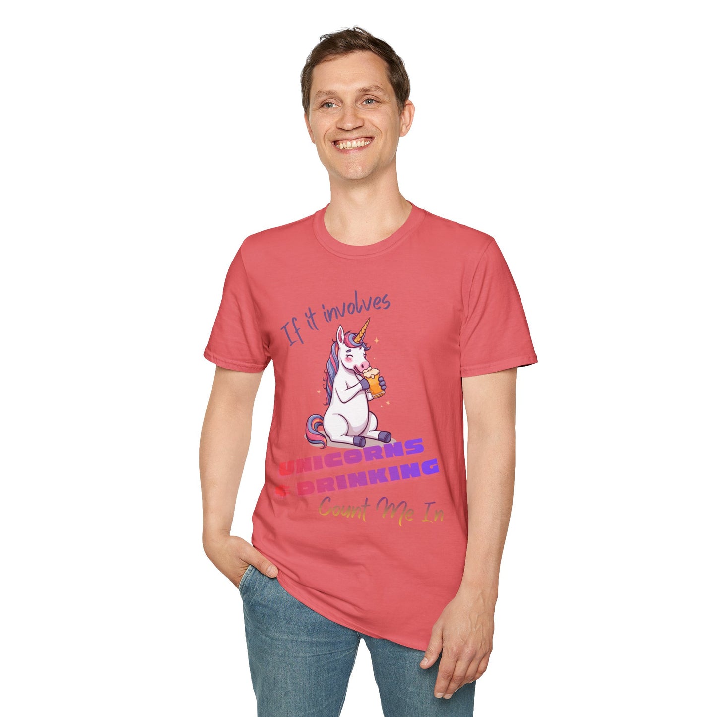 Unicorns & Drinking Graphic Tee