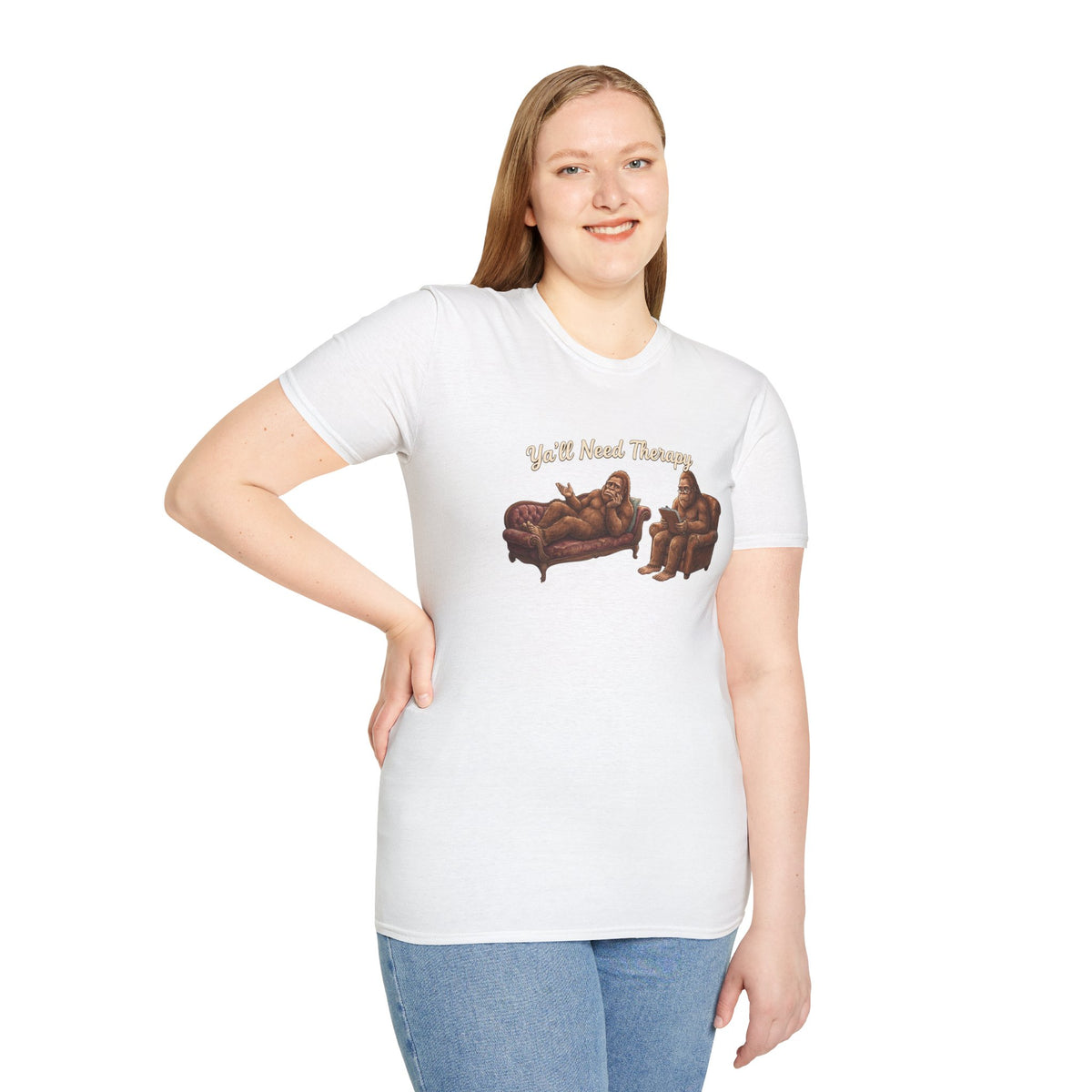 Y’all Need Therapy Bigfoot T-Shirt