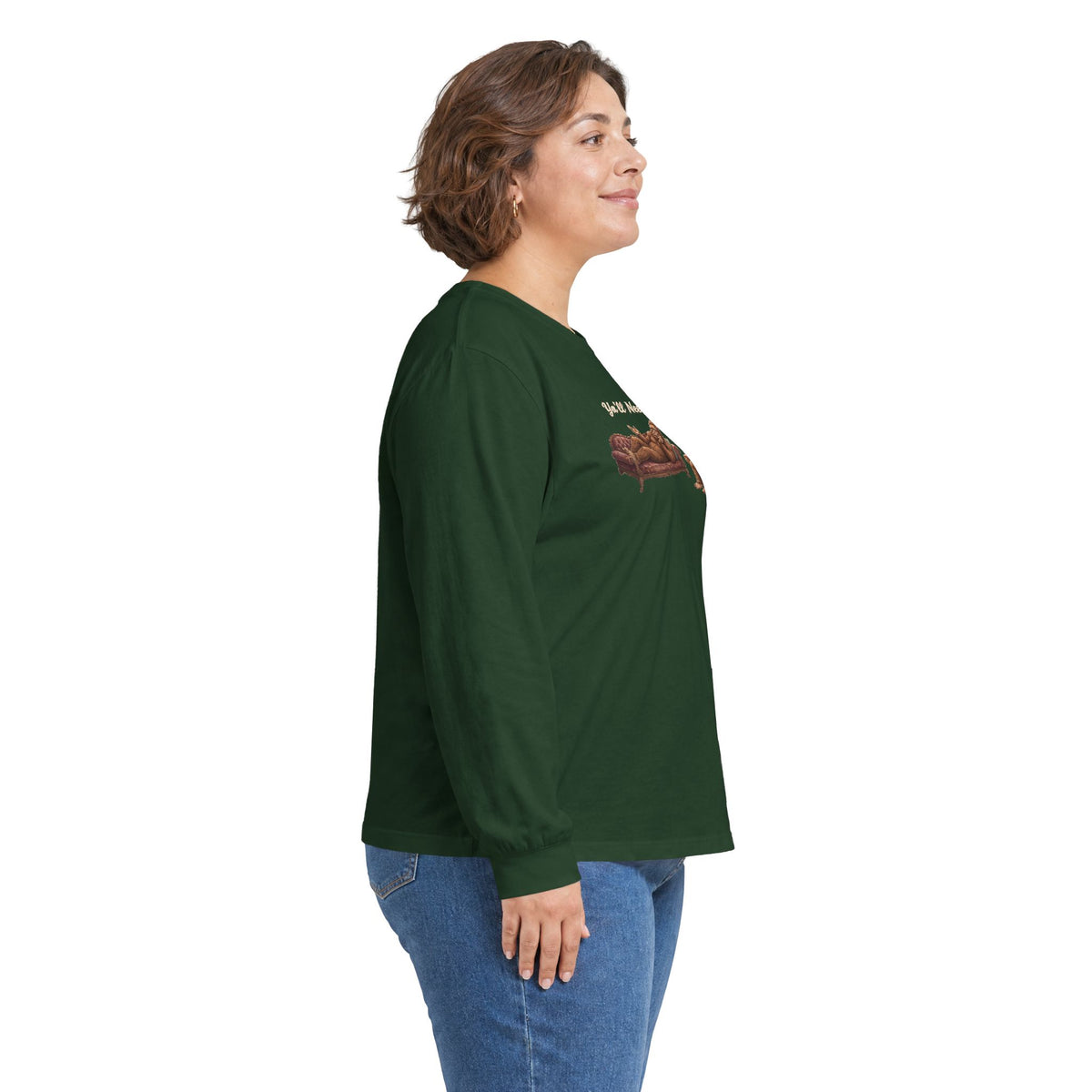 Y’all Need Therapy Bigfoot Long Sleeve Tee