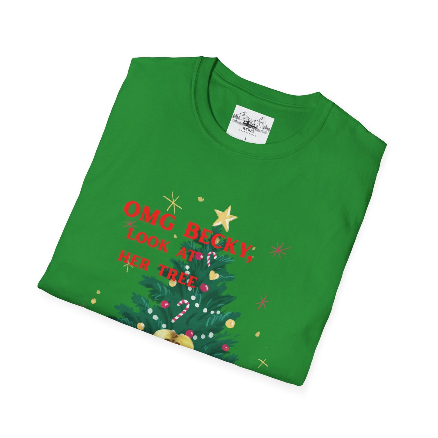 OMG Becky, Look at Her Tree - Vintage Holiday Rap Tee