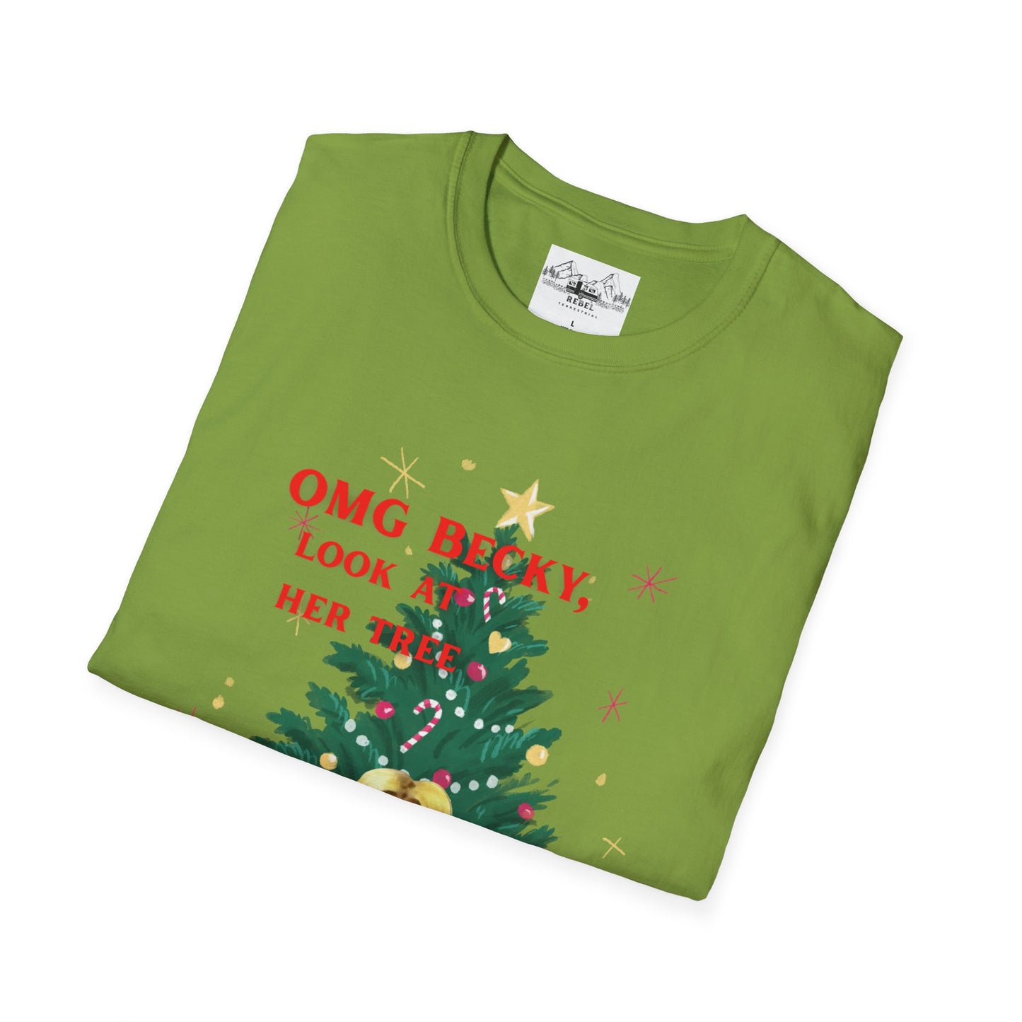 OMG Becky, Look at Her Tree - Vintage Holiday Rap Tee