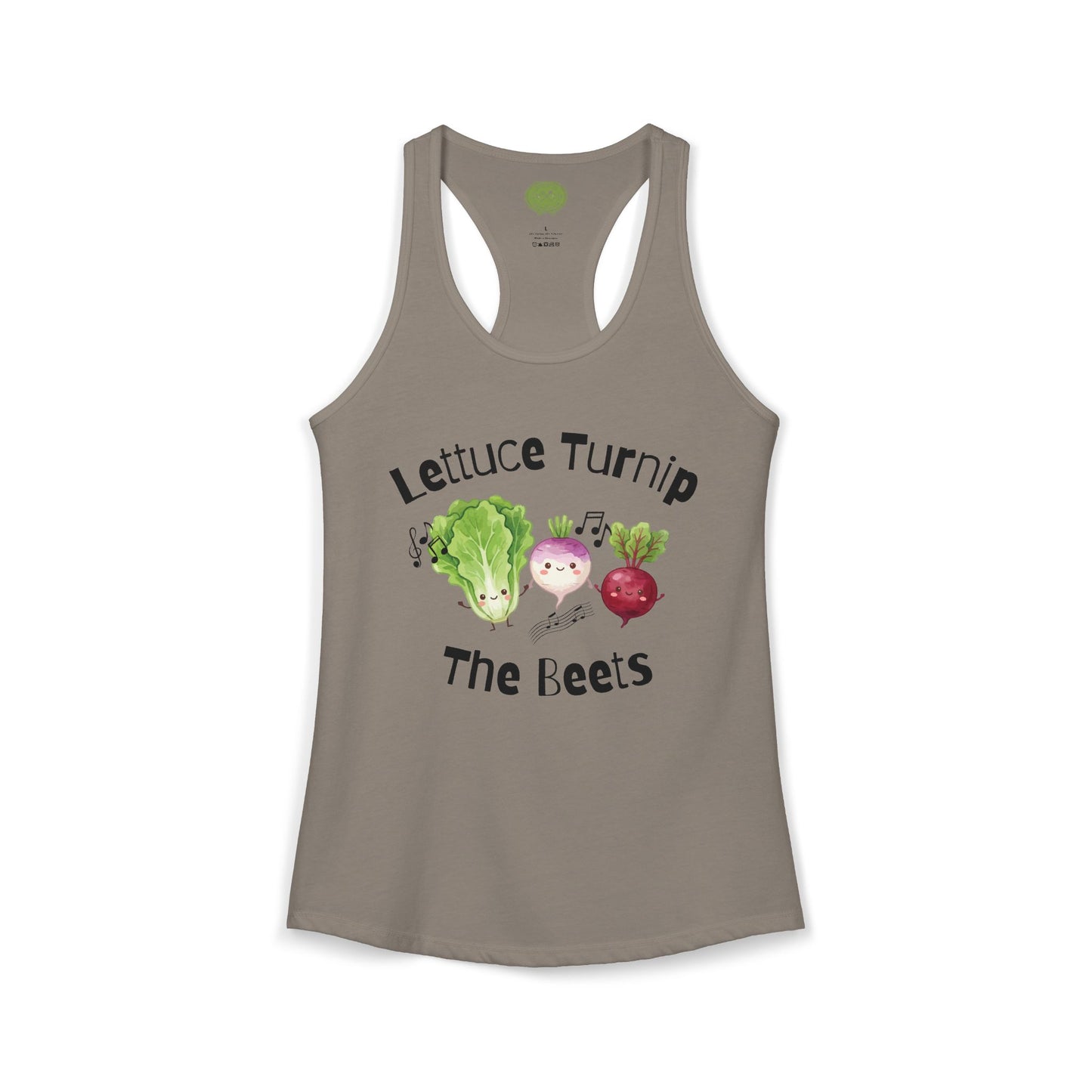 NC Farmers of the Foothills "Lettuce, Turnip the Beets" Racerback Tank Top
