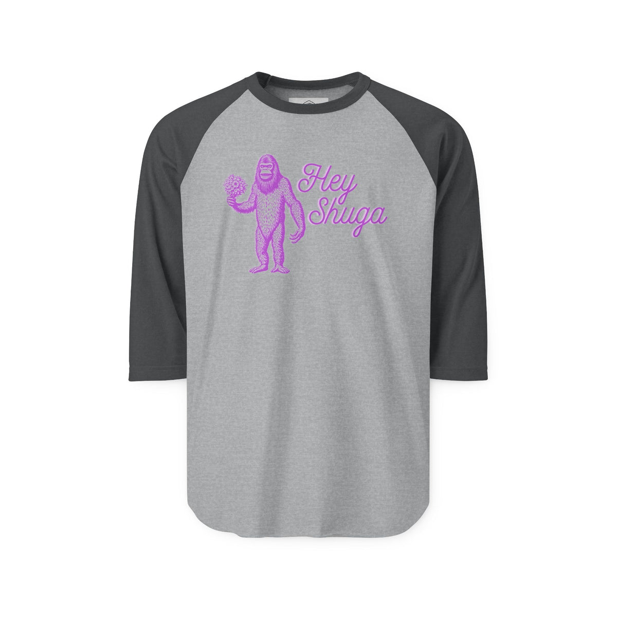 Hey Shuga Bigfoot Raglan Shirt