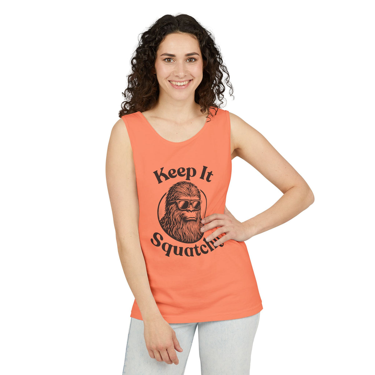 Keep It Squatchy Bigfoot Unisex Tank Top