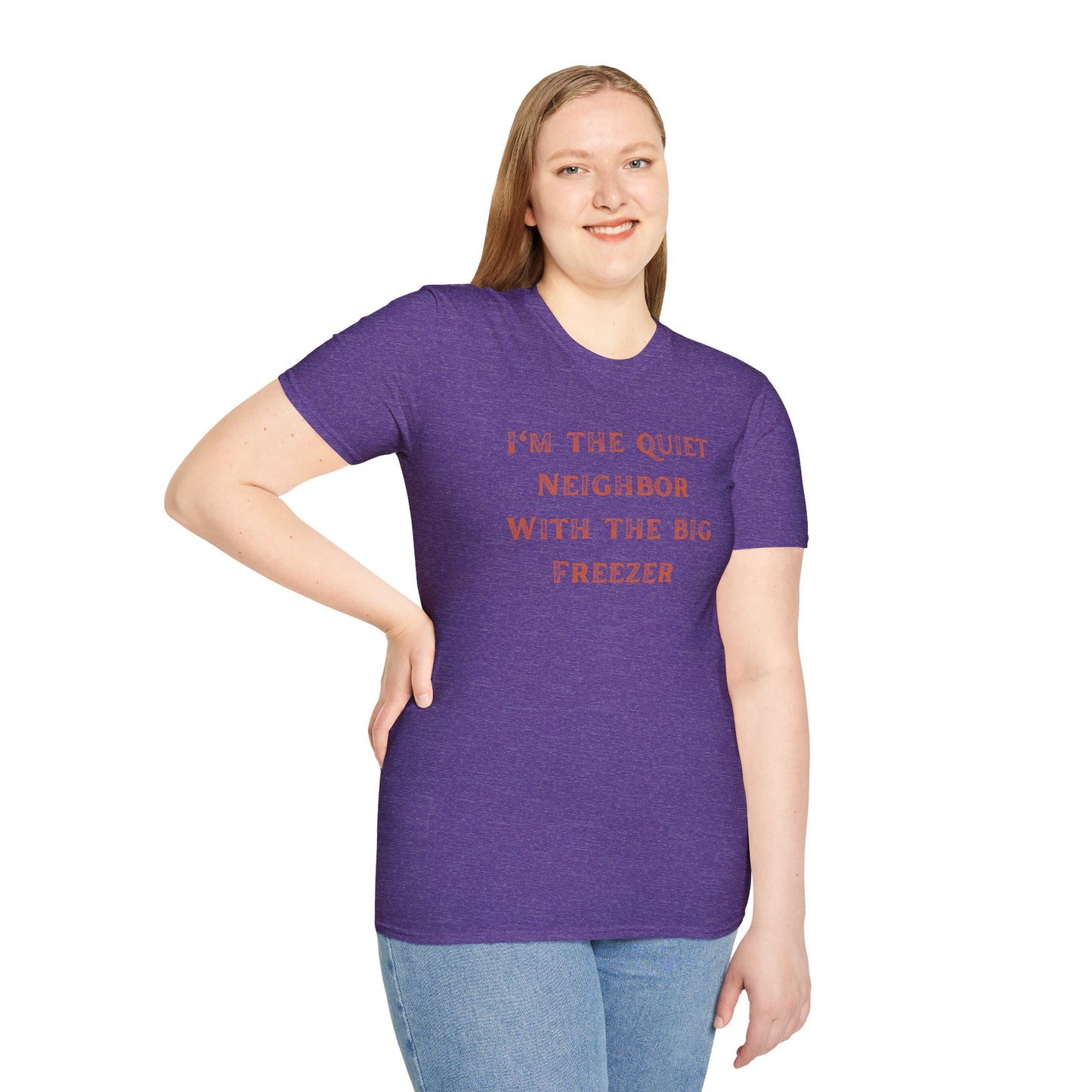 The Quiet Neighbor T-Shirt - Unisex Softstyle Tee