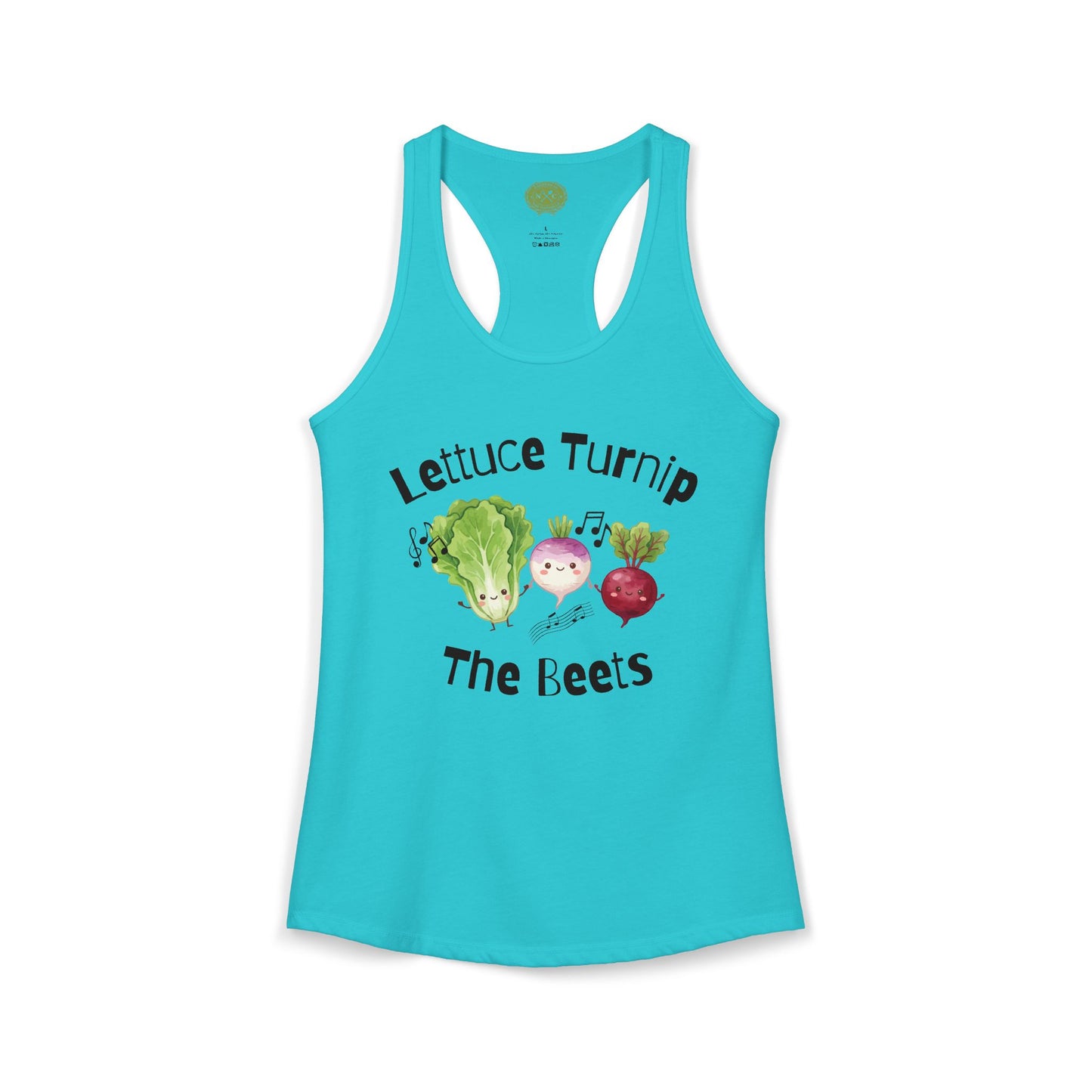 NC Farmers of the Foothills "Lettuce, Turnip the Beets" Racerback Tank Top
