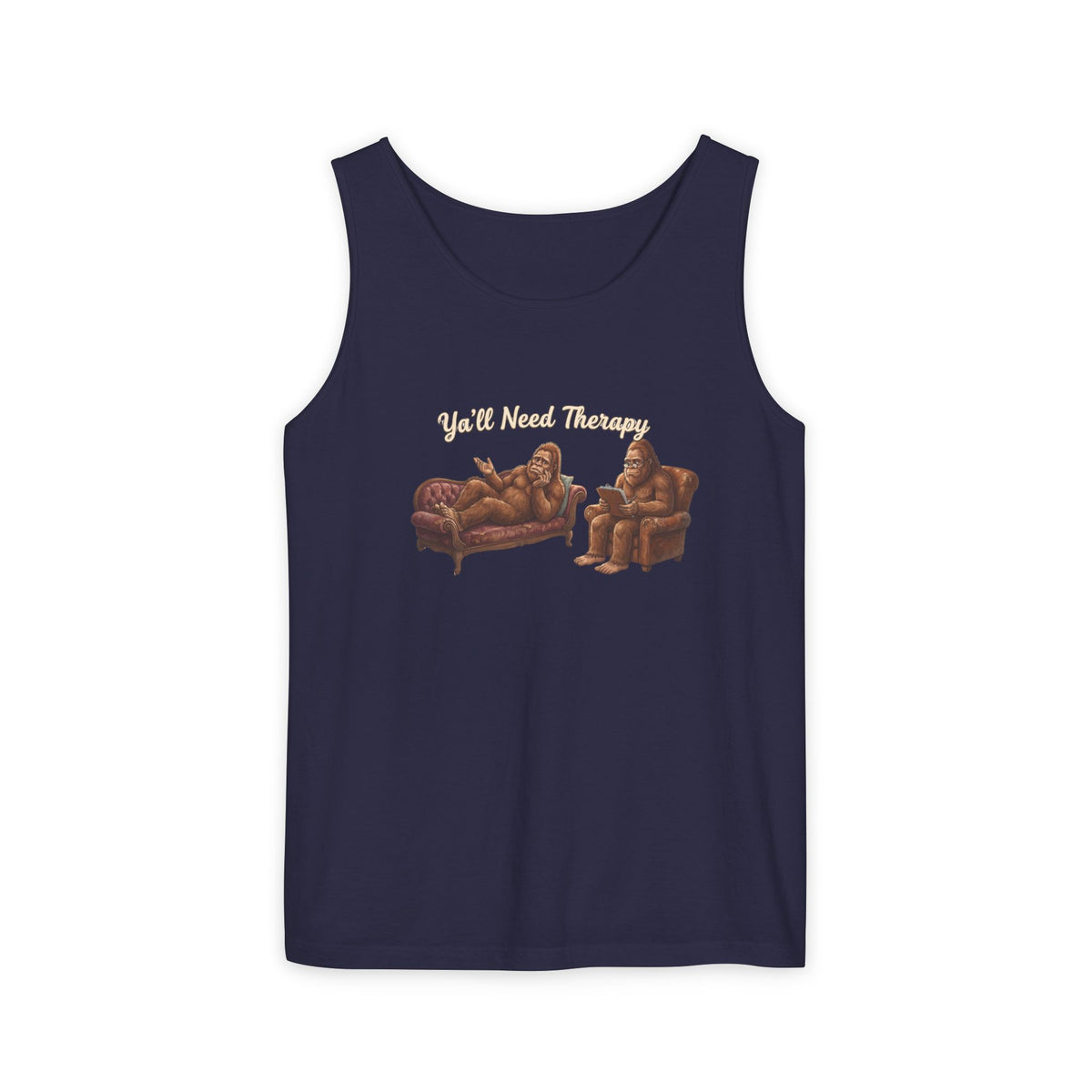 Y’all Need Therapy Bigfoot Tank Top