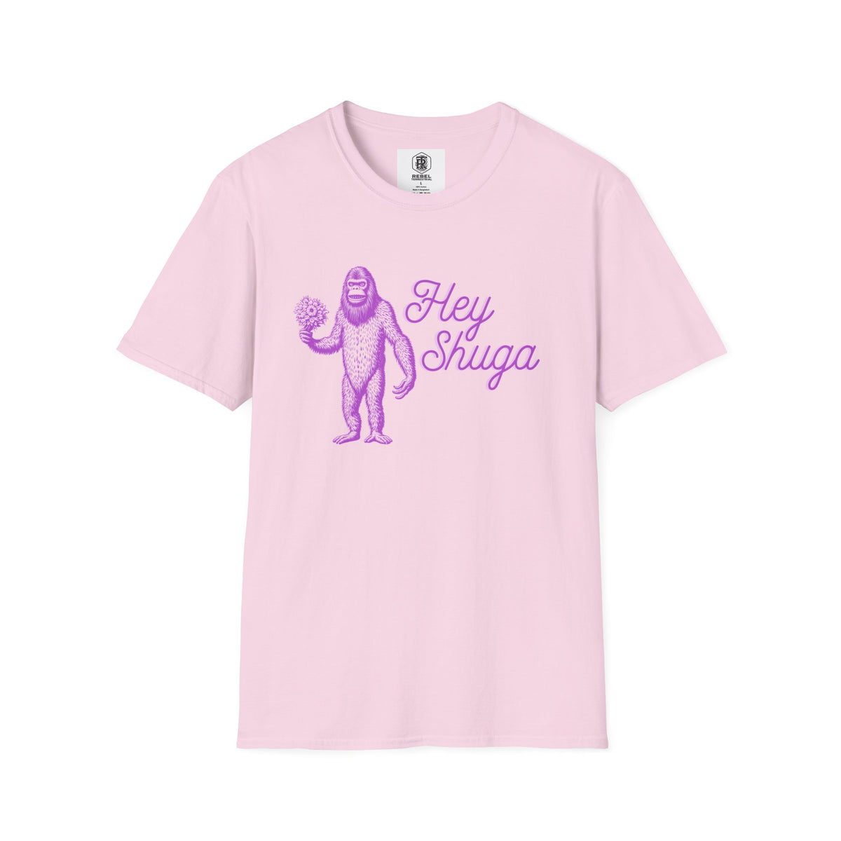 Hey Shuga Bigfoot Unisex Softstyle T-Shirt
