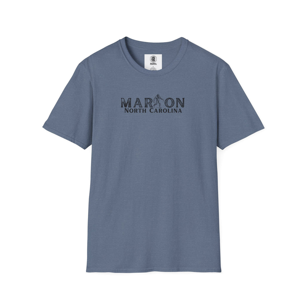 Marion North Carolina Bigfoot T-Shirt – Unisex Softstyle Tee