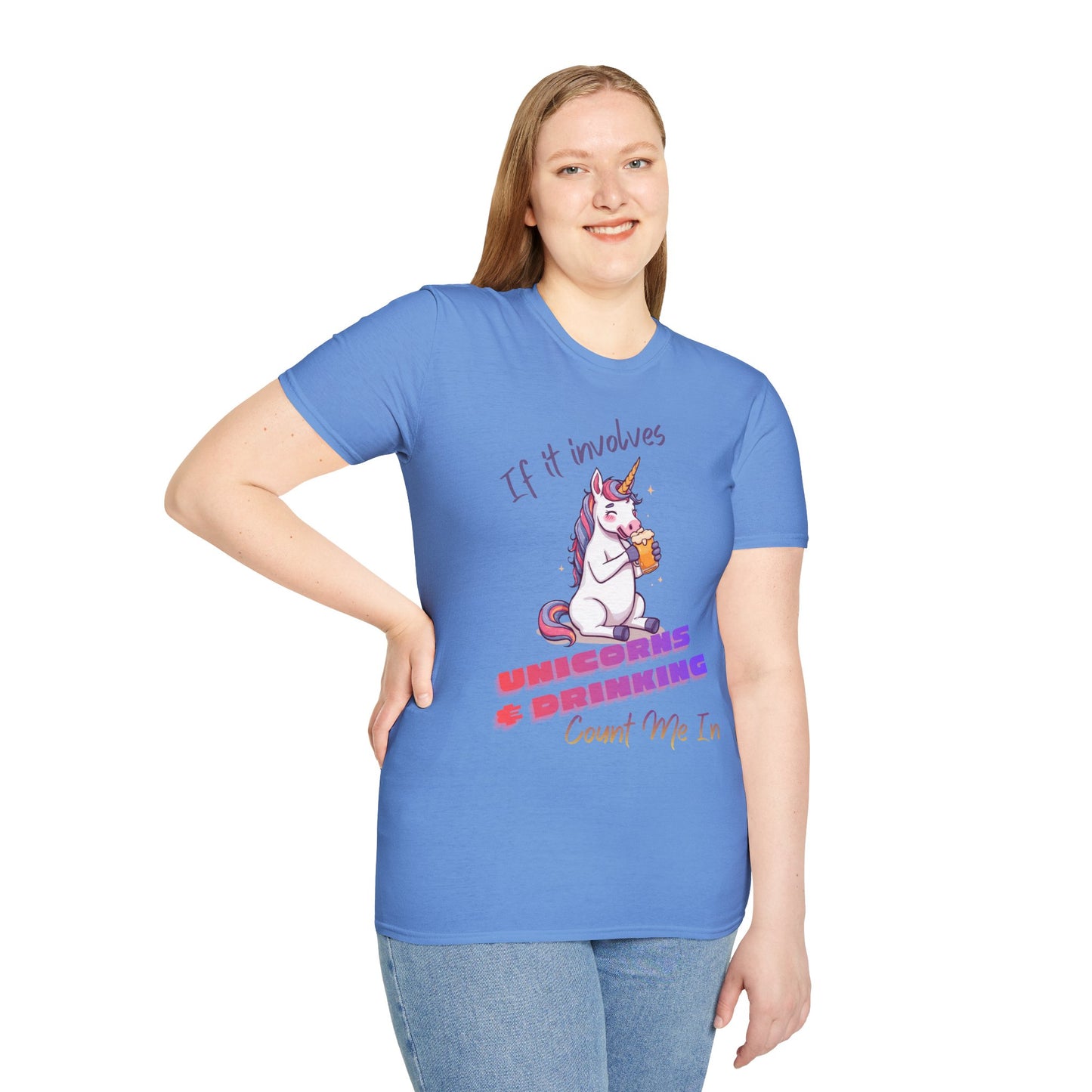 Unicorns & Drinking Graphic Tee