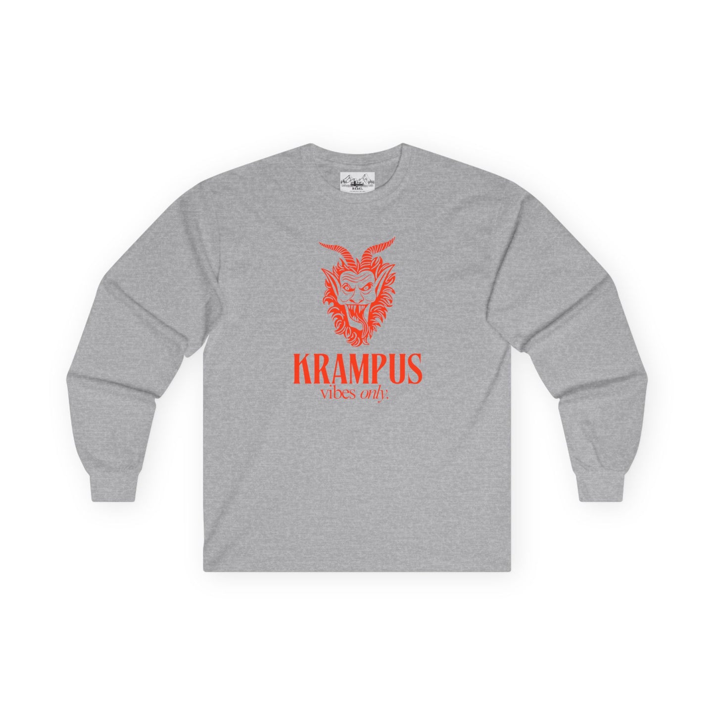 KRAMPUS Vibes Only Vintage Long-Sleeve Tee