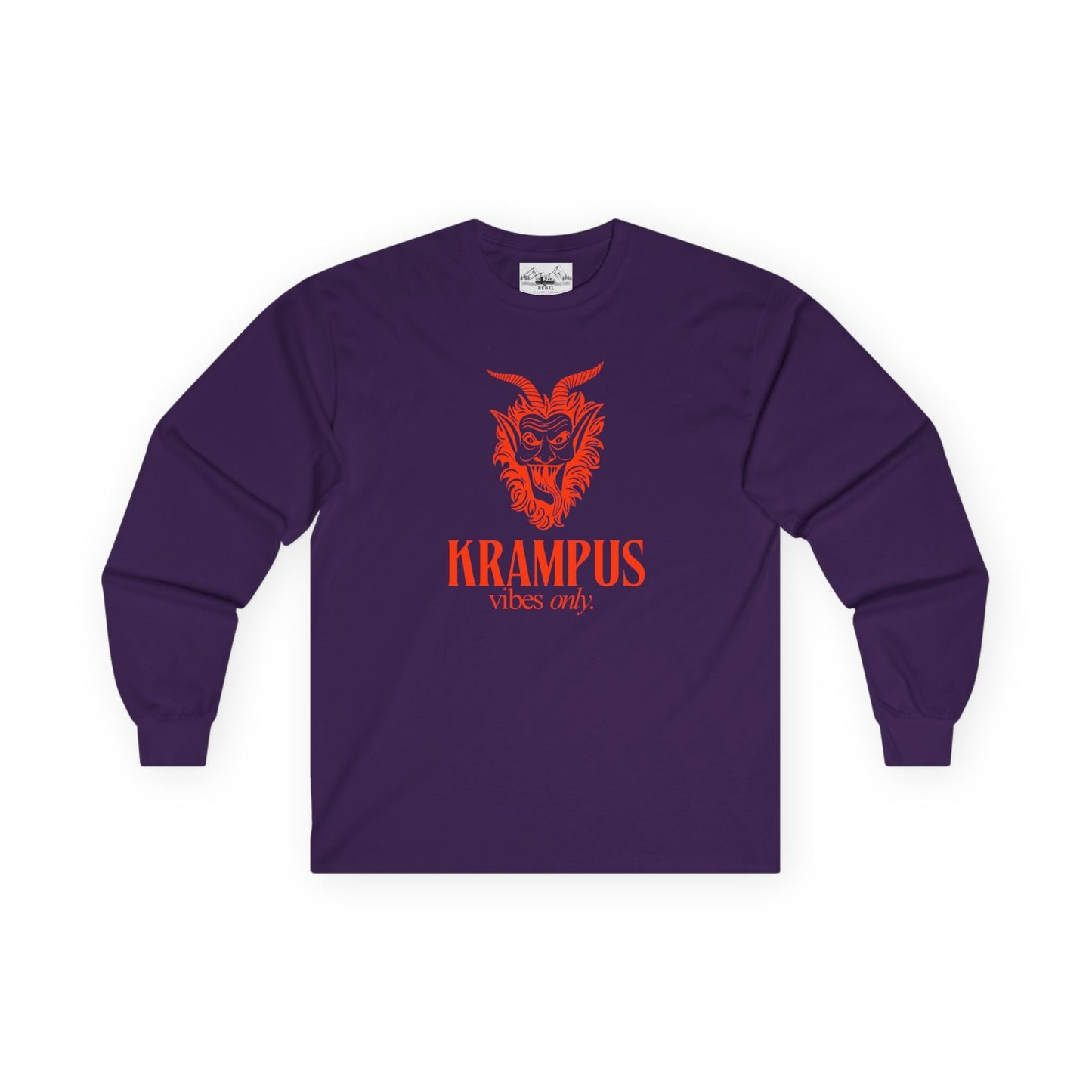 KRAMPUS Vibes Only Vintage Long-Sleeve Tee