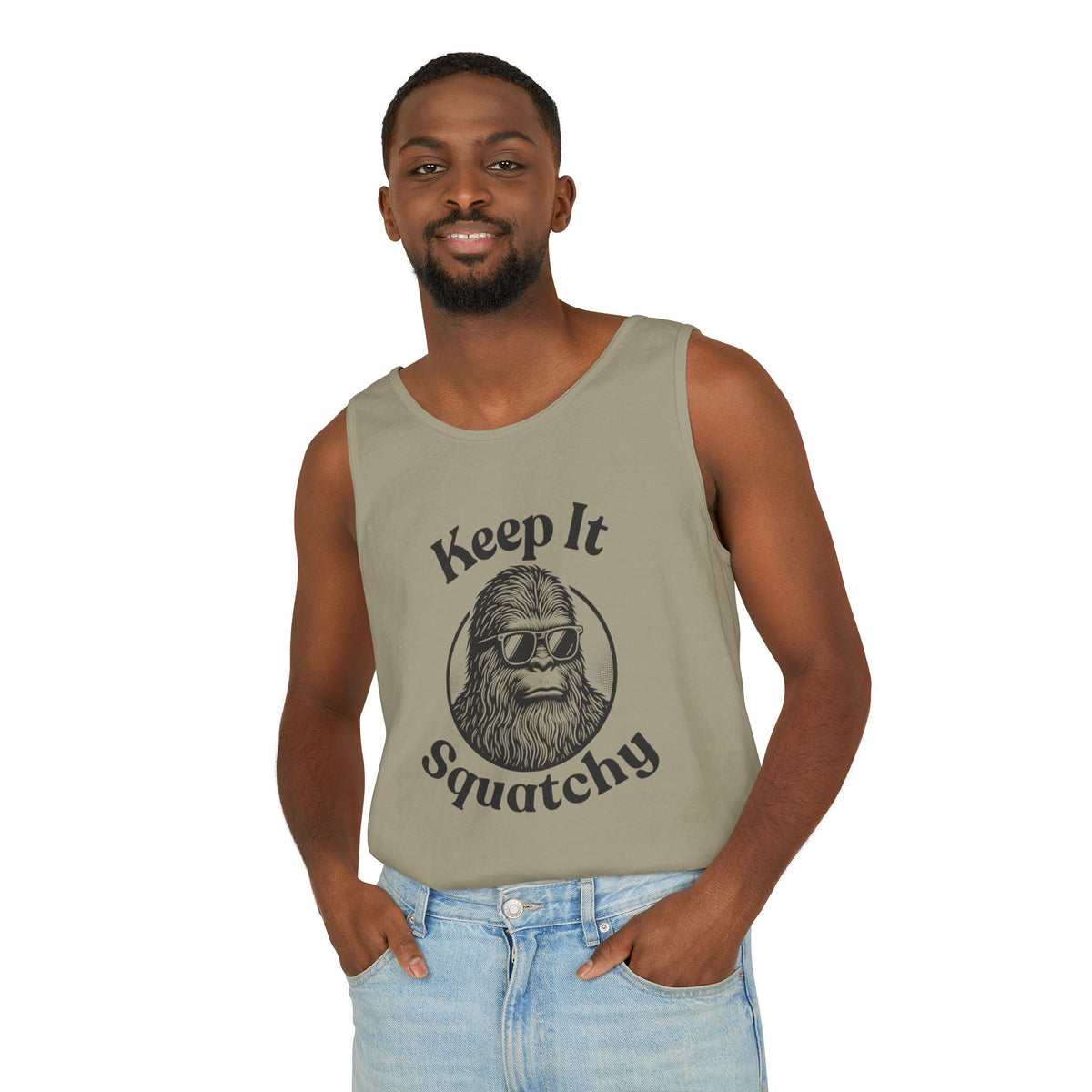 Keep It Squatchy Bigfoot Unisex Tank Top