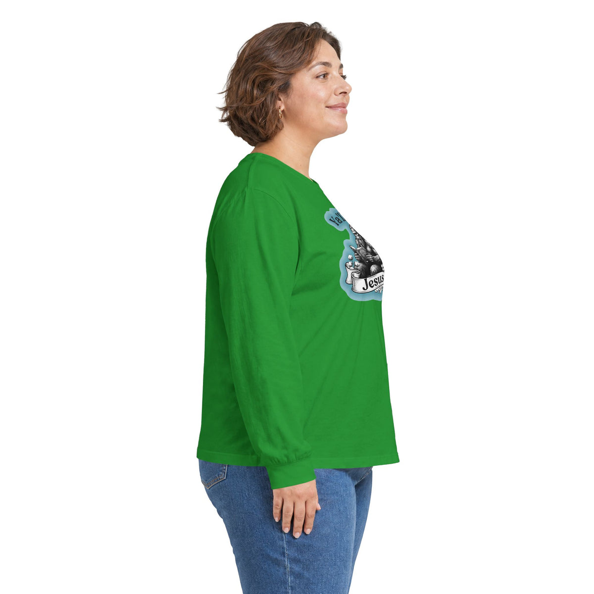 Y’all Need Jesus Bigfoot Long Sleeve Tee
