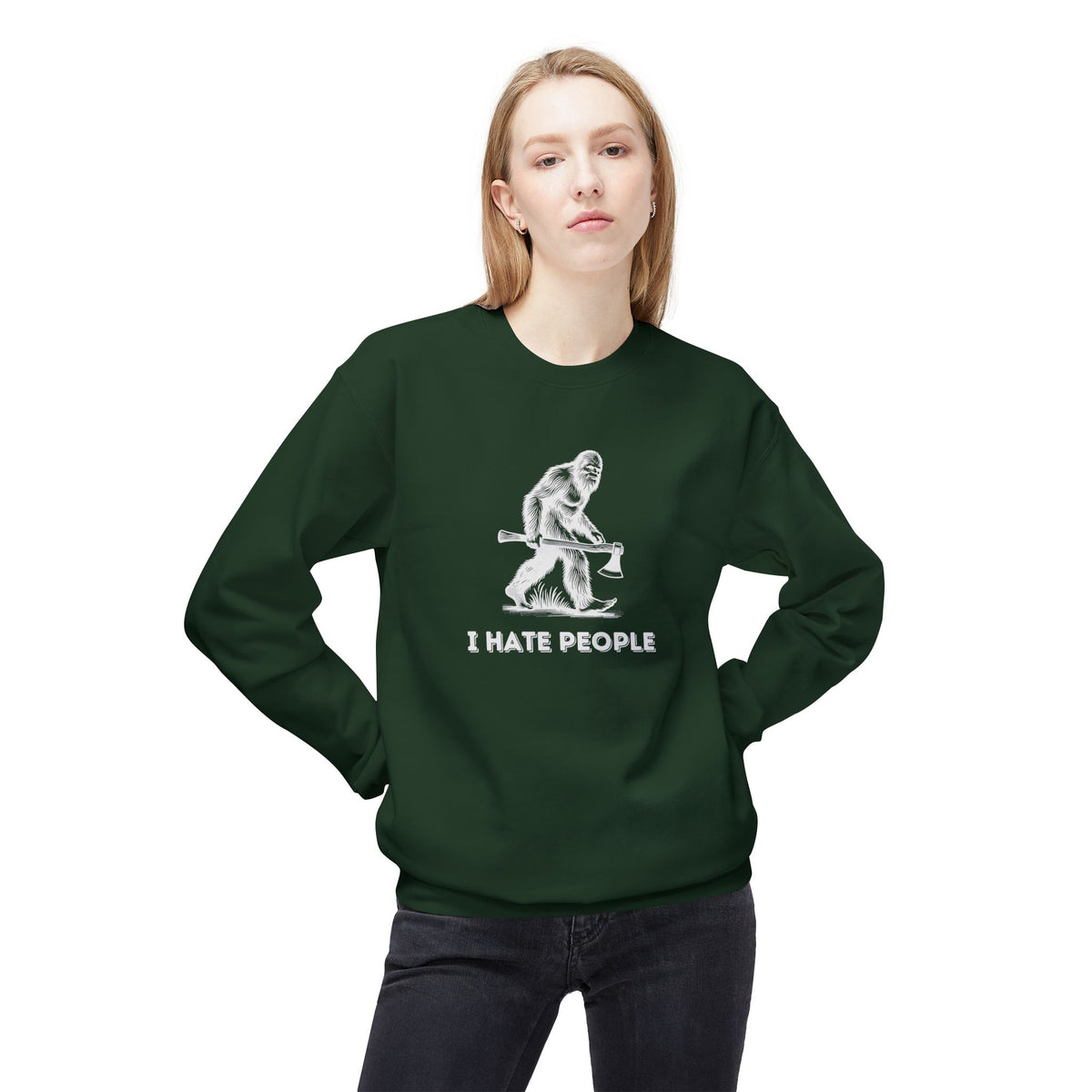 I Hate People – Crewneck Sweatshirt
