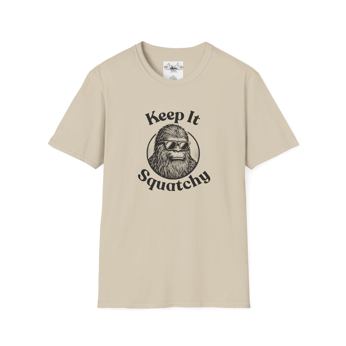 Keep It Squatchy Bigfoot Unisex Softstyle T-Shirt