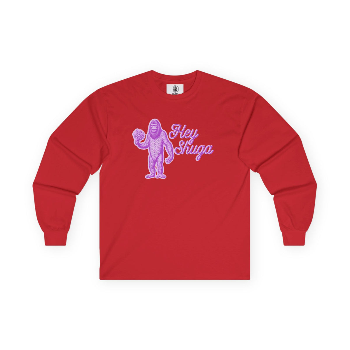 Hey Shuga Bigfoot Unisex Long Sleeve Tee