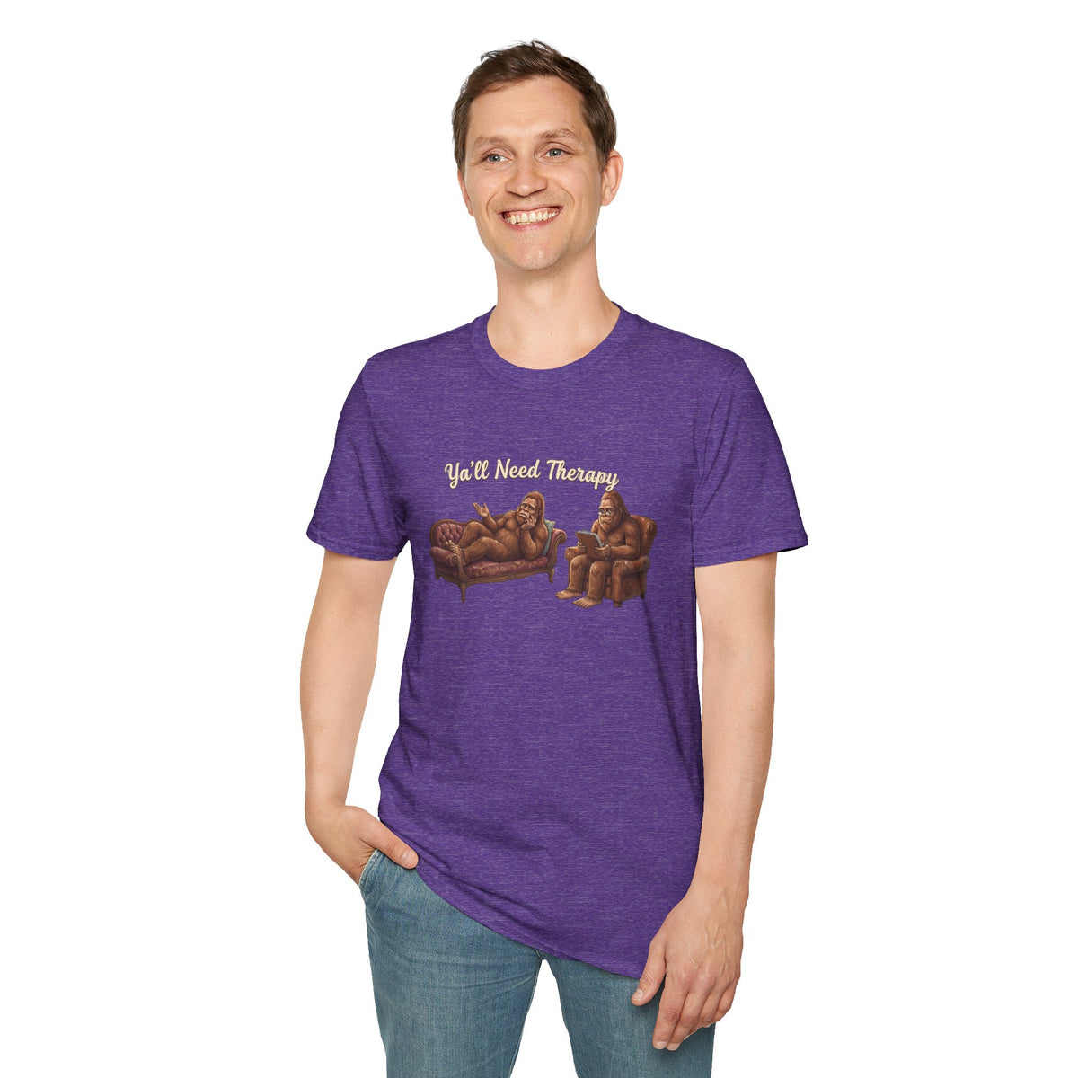 Y’all Need Therapy Bigfoot T-Shirt