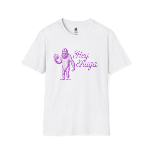 Hey Shuga Bigfoot Unisex Softstyle T-Shirt