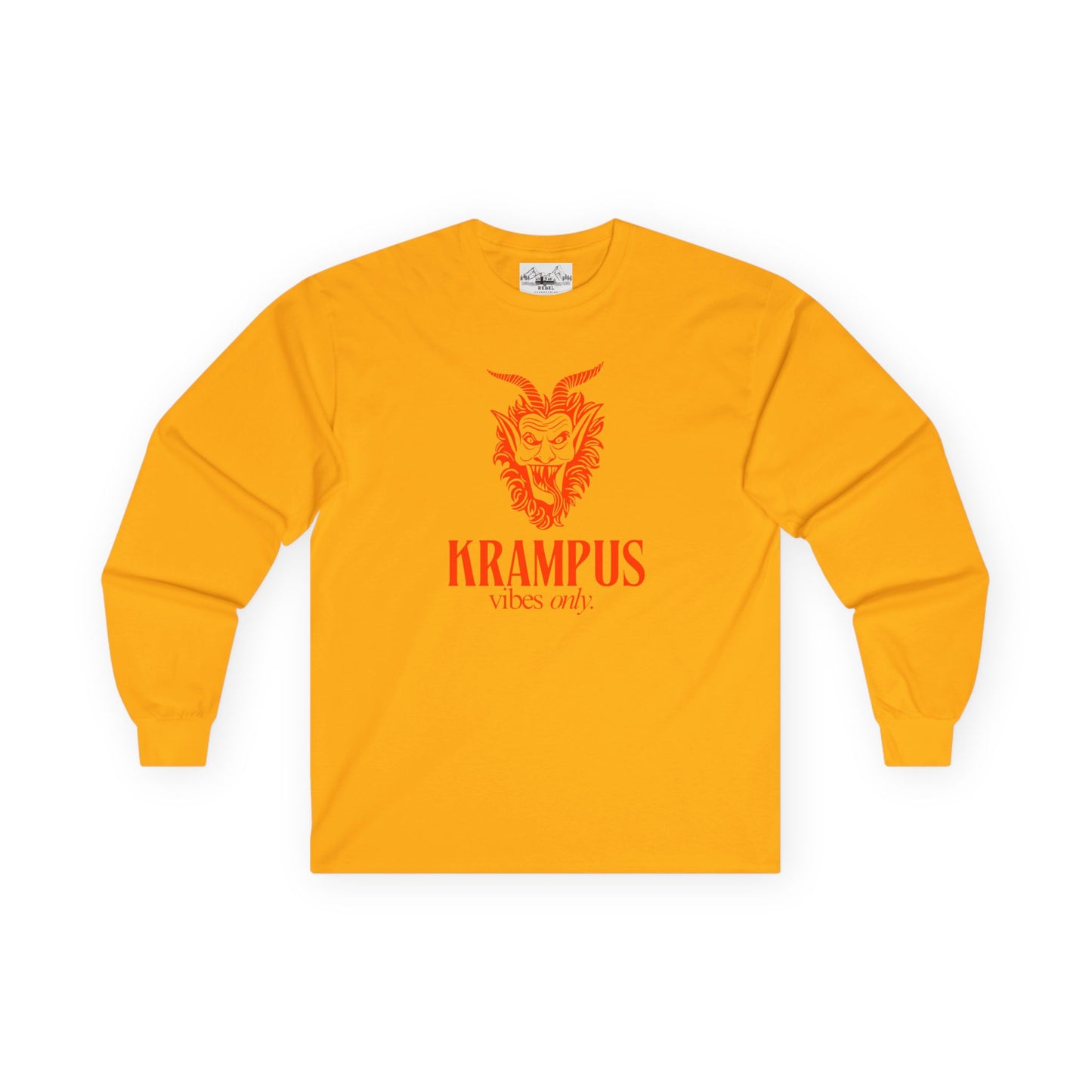 KRAMPUS Vibes Only Vintage Long-Sleeve Tee