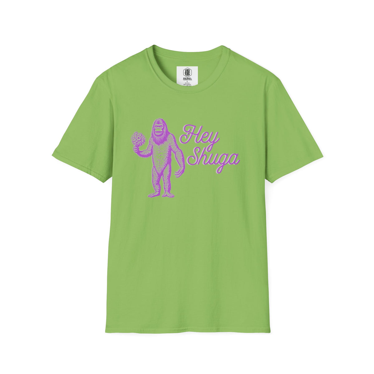 Hey Shuga Bigfoot Unisex Softstyle T-Shirt