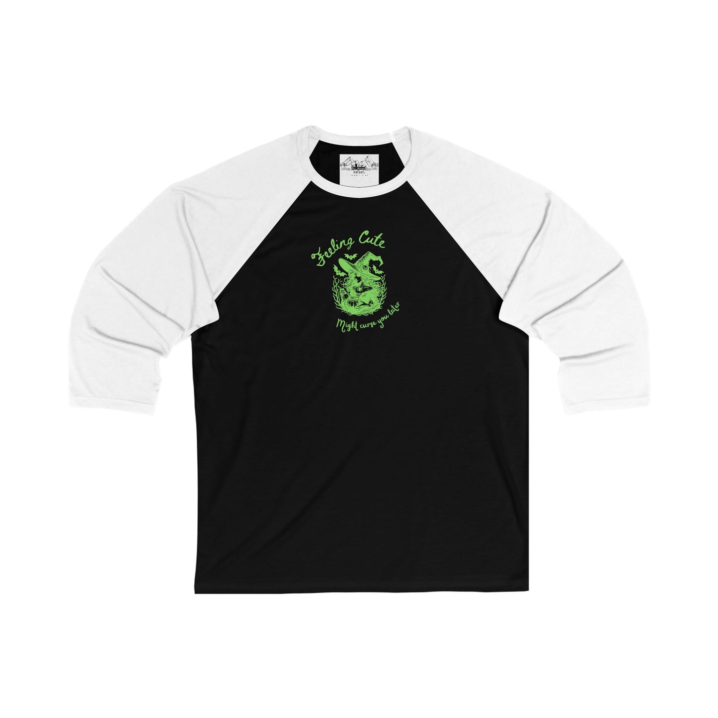 Feeling Cute, Might Curse You Later Baseball Tee