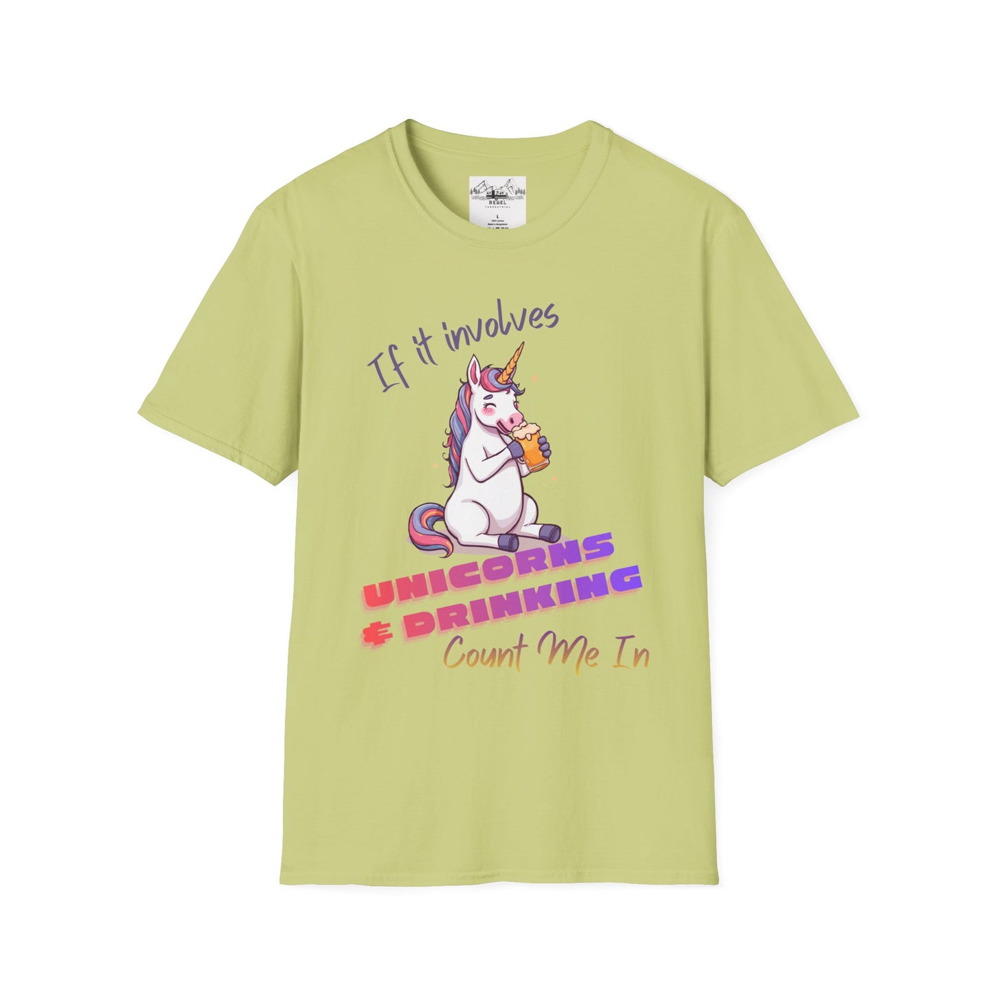 Unicorns & Drinking Graphic Tee