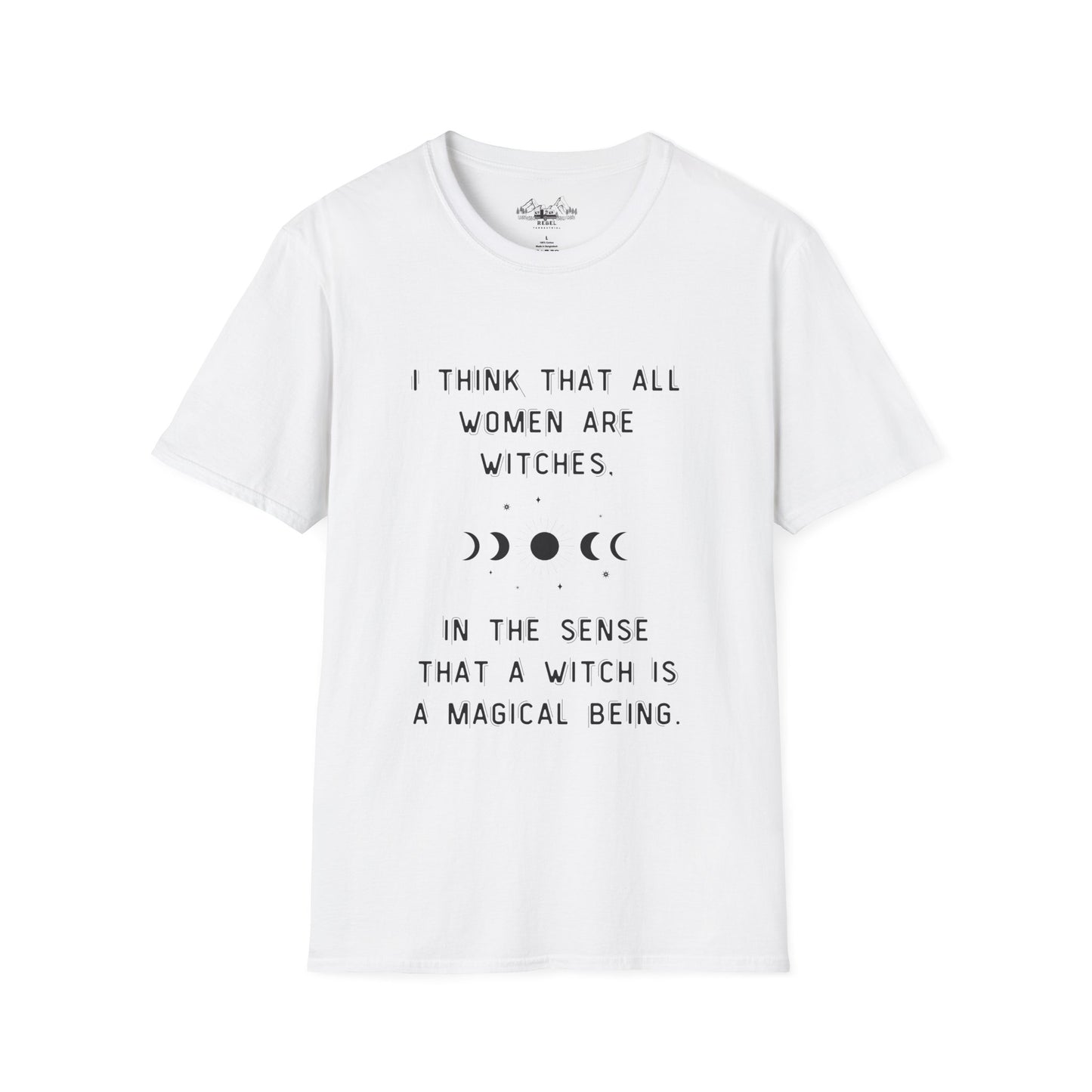 I Believe All Women Are Witches T-Shirt - Phases of the Moon