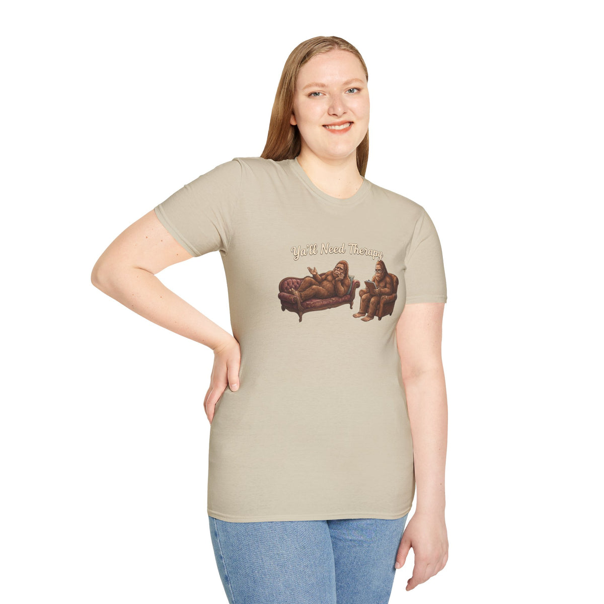Y’all Need Therapy Bigfoot T-Shirt
