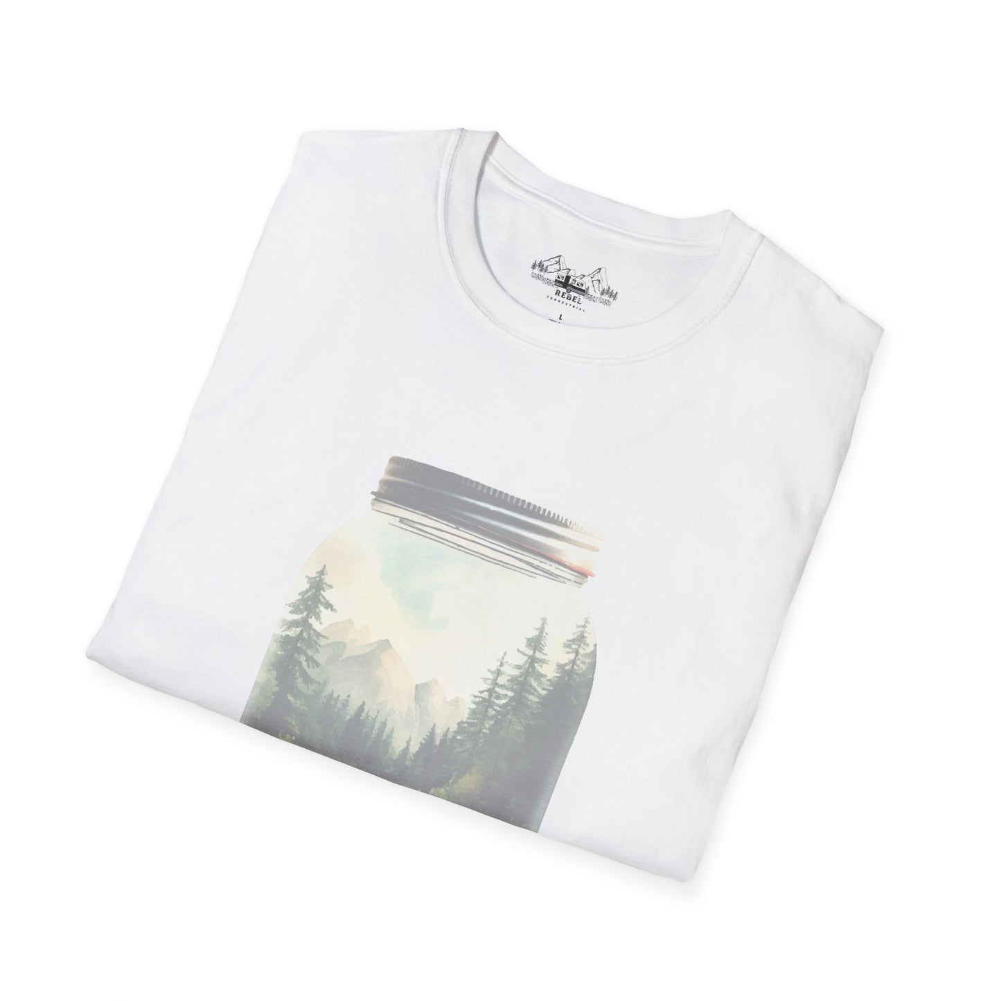 God Willing, and the Creek Don't Rise - Unisex Softstyle T-Shirt