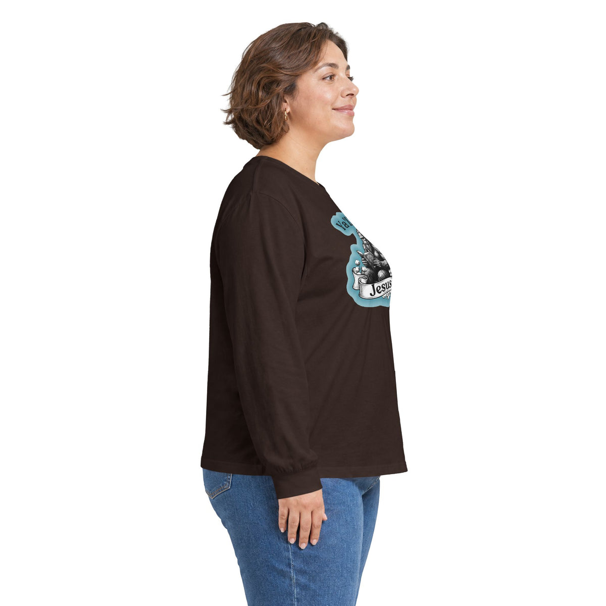 Y’all Need Jesus Bigfoot Long Sleeve Tee