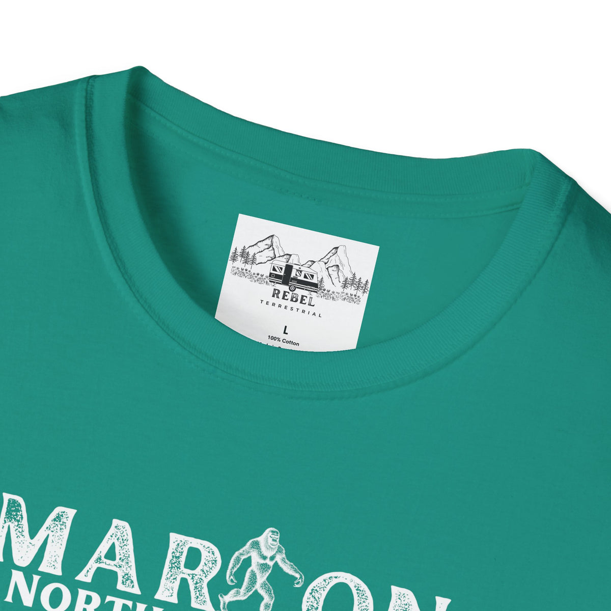 Marion North Carolina Bigfoot T-Shirt – Unisex Softstyle Tee