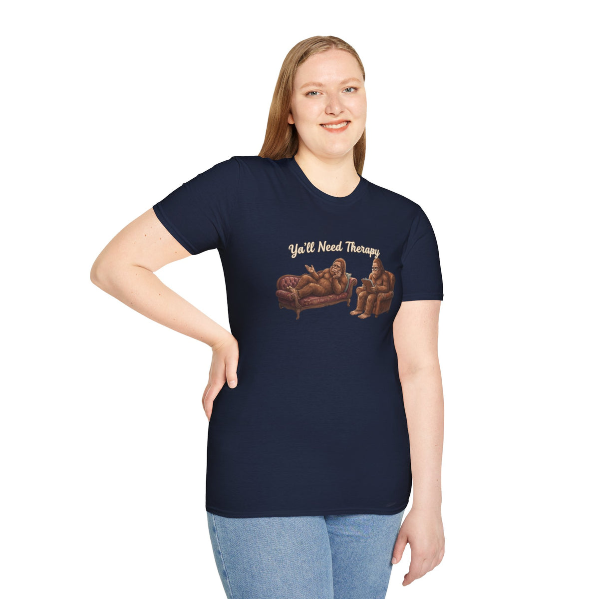 Y’all Need Therapy Bigfoot T-Shirt