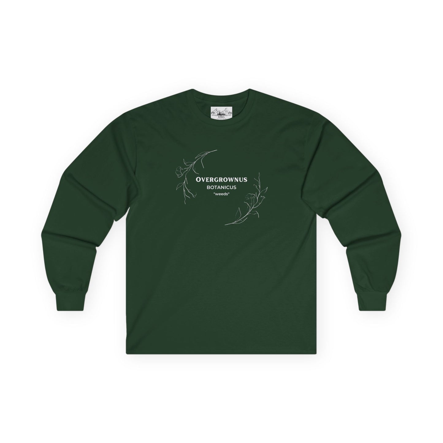 Botanics Long Sleeve Tee - Overgrownus Design for Nature Lovers