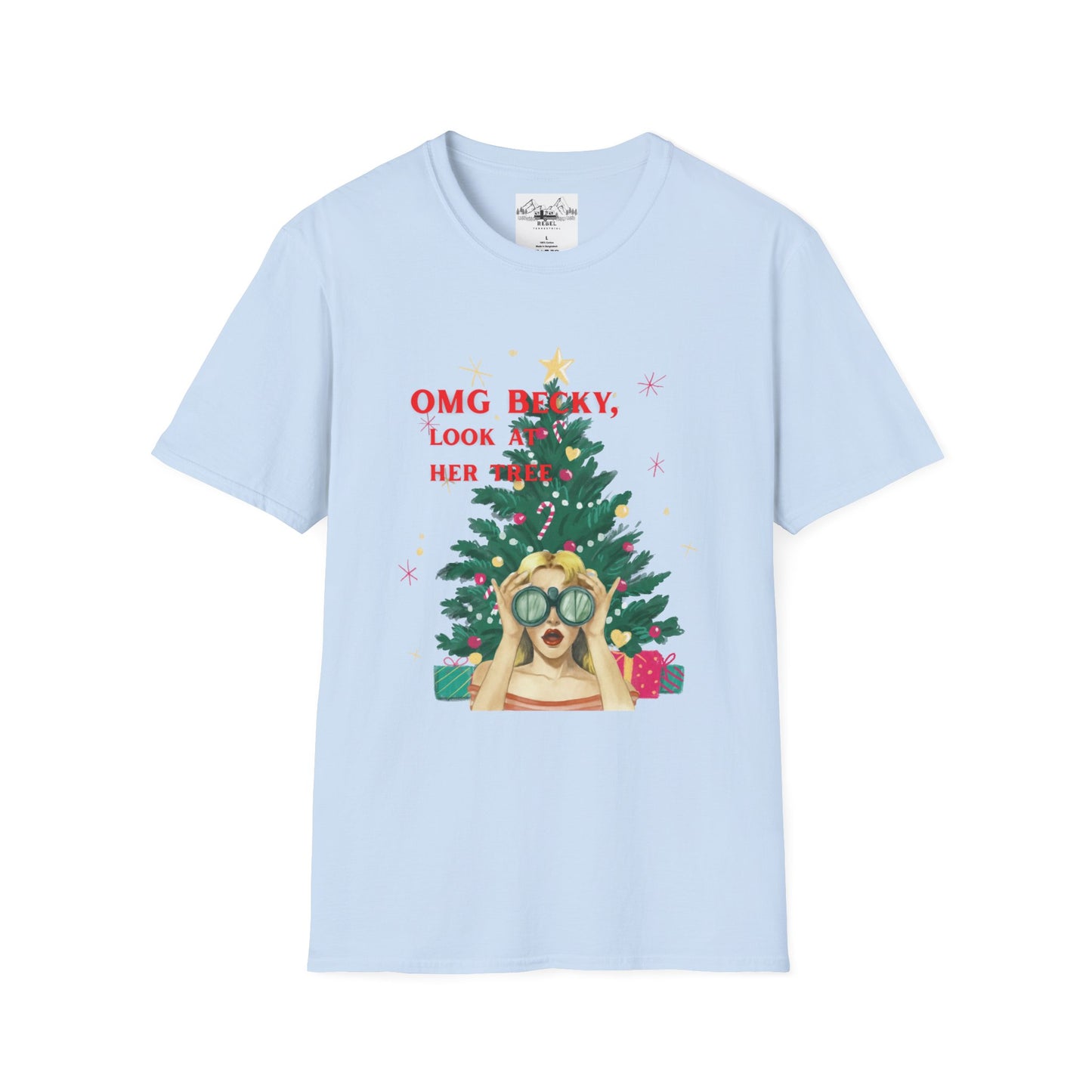OMG Becky, Look at Her Tree - Vintage Holiday Rap Tee