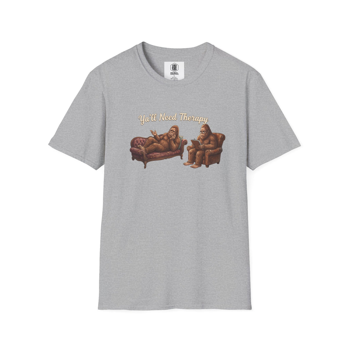 Y’all Need Therapy Bigfoot T-Shirt
