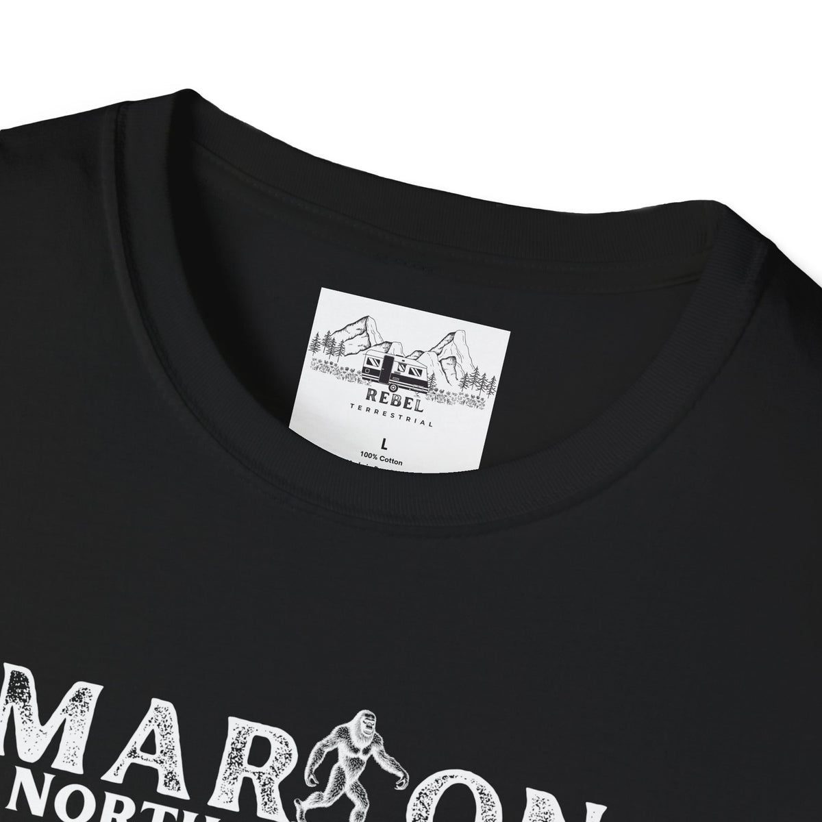 Marion North Carolina Bigfoot T-Shirt – Unisex Softstyle Tee