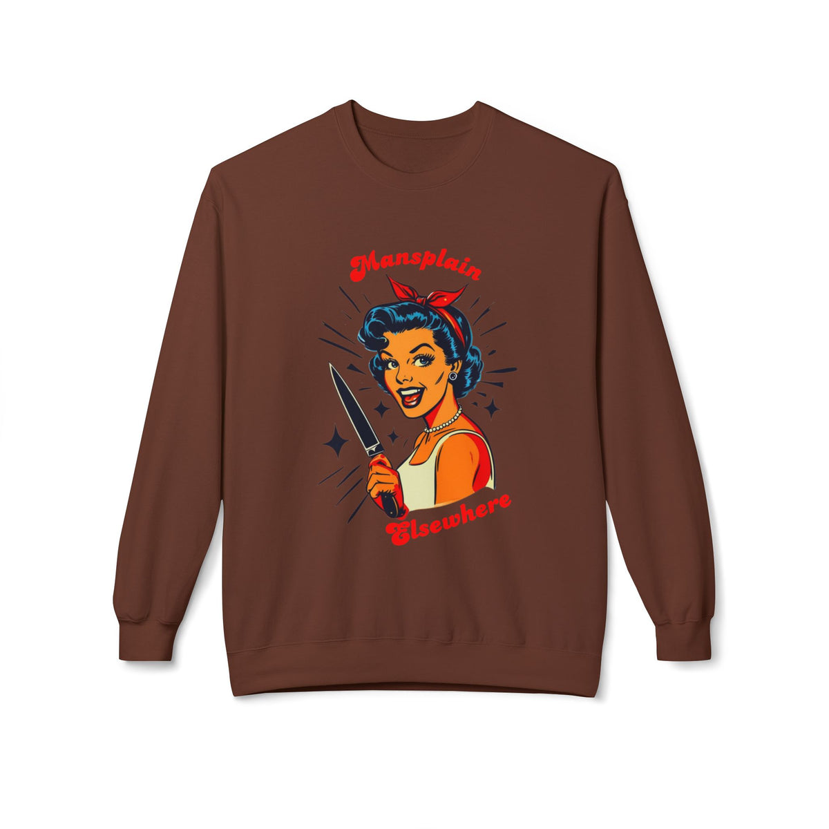 Mansplain Elsewhere Crewneck Sweatshirt