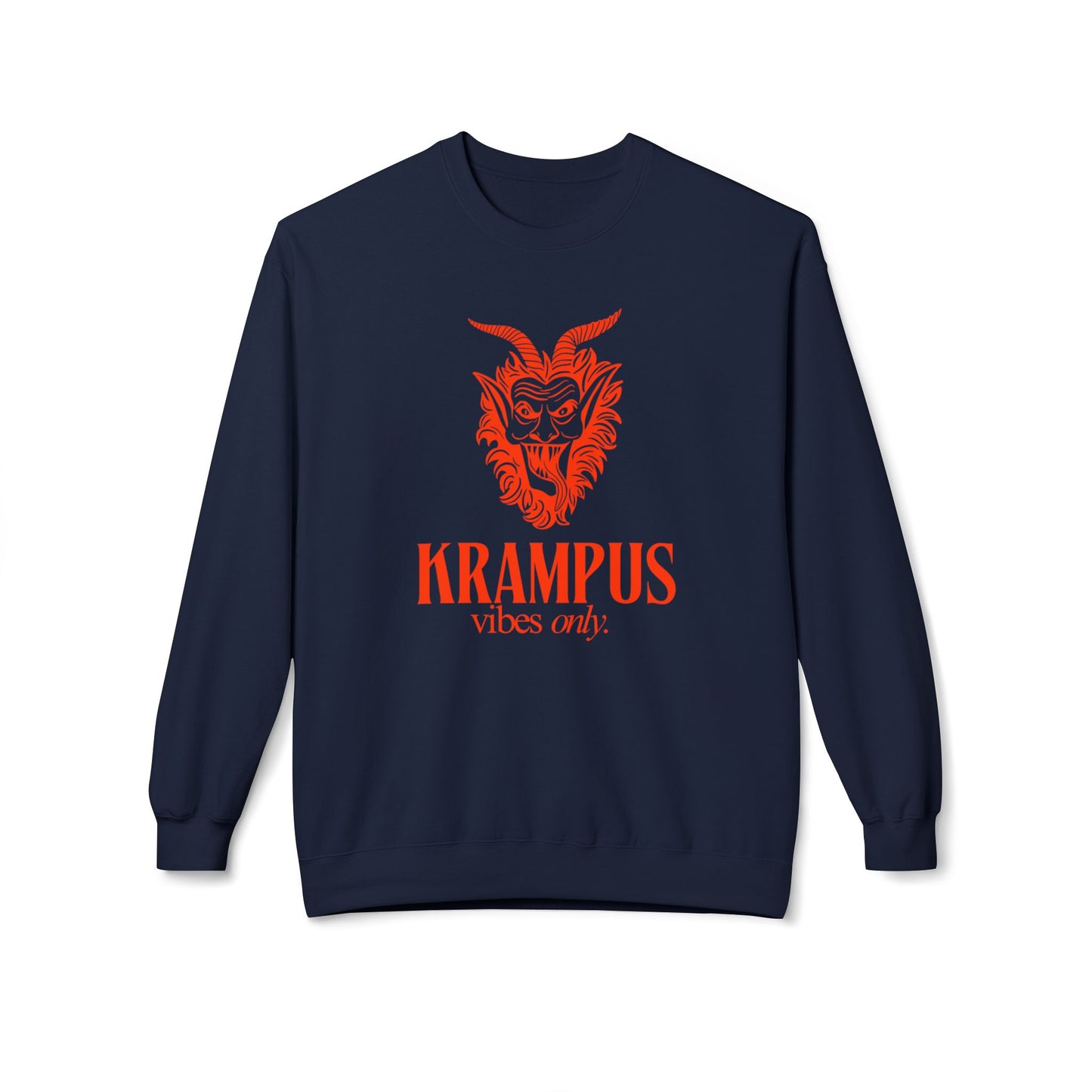 KRAMPUS Vibes Only Vintage Crewneck Sweatshirt